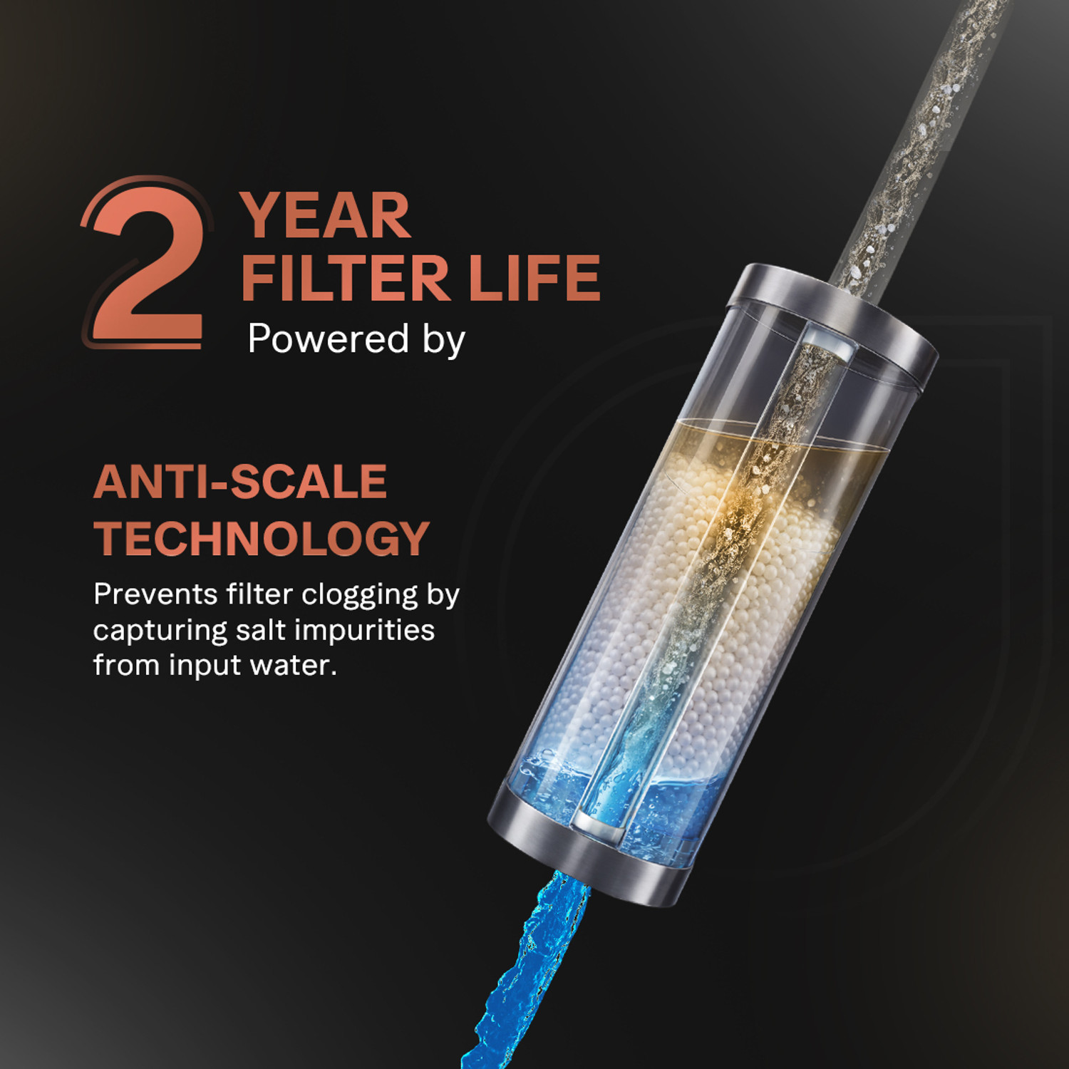 Image of Aquaguard Aspire Blaze ROUV CUALK 2X 6 L RO + UV + Alkaline + Copper Water Purifier | Dual Dispense with Instant Hot Water at 80�C & Ambient Water | Active Copper & Alkaline Boost | 2-Year Filter Life | Dual Stainless Steel Tanks | 12-Stage Purification | Suitable for All Water Sources