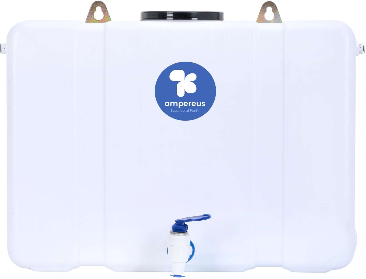 Image of AMPEREUS RO Waste Water Storage Tank | Food Grade Water Storage Durable Tank f RO System 18 L Water Tank (Polypropylene)