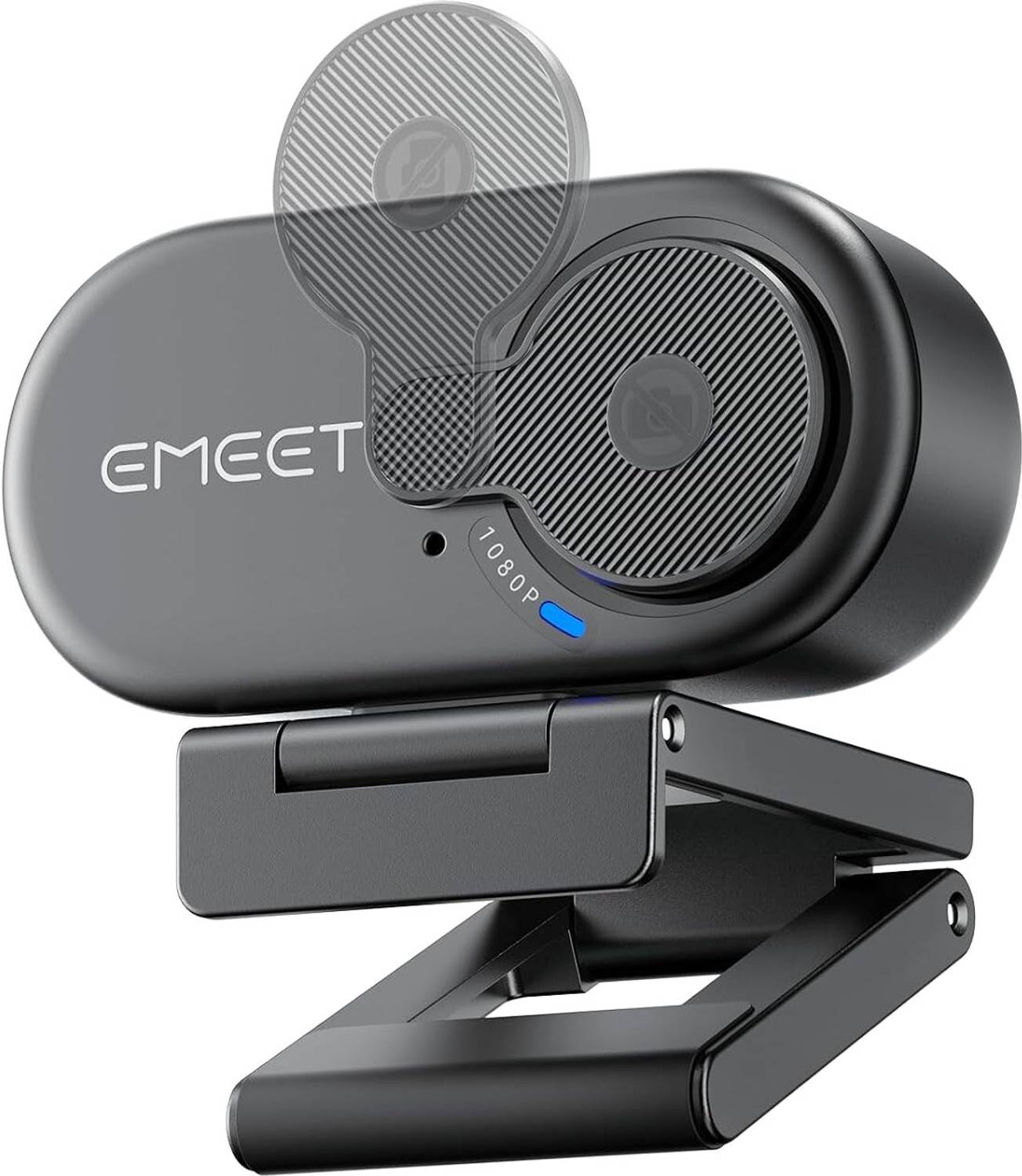 Emeet C100 Full HD Webcam 1080p, with Microphone, USB Connectivity