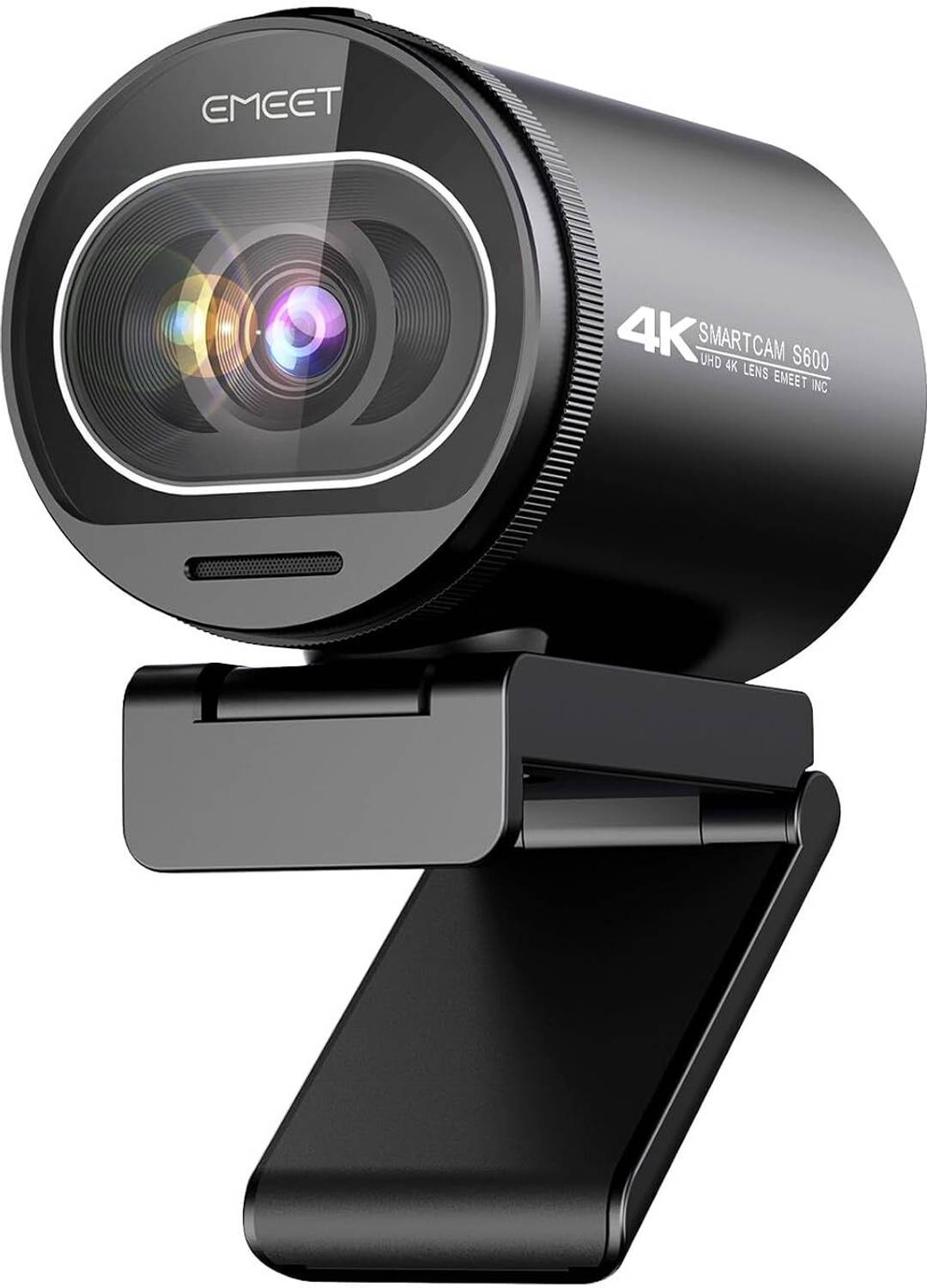 Emeet S600 4K Webcam 2160p, 1080p, with Microphone, USB Connectivity
