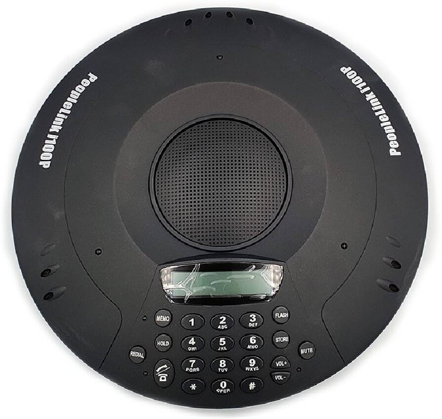 Peoplelink i100 P Conference Phone For Large & Medium Rooms Full HD Webcam 1080p, with Microphone, Wireless Connectivity