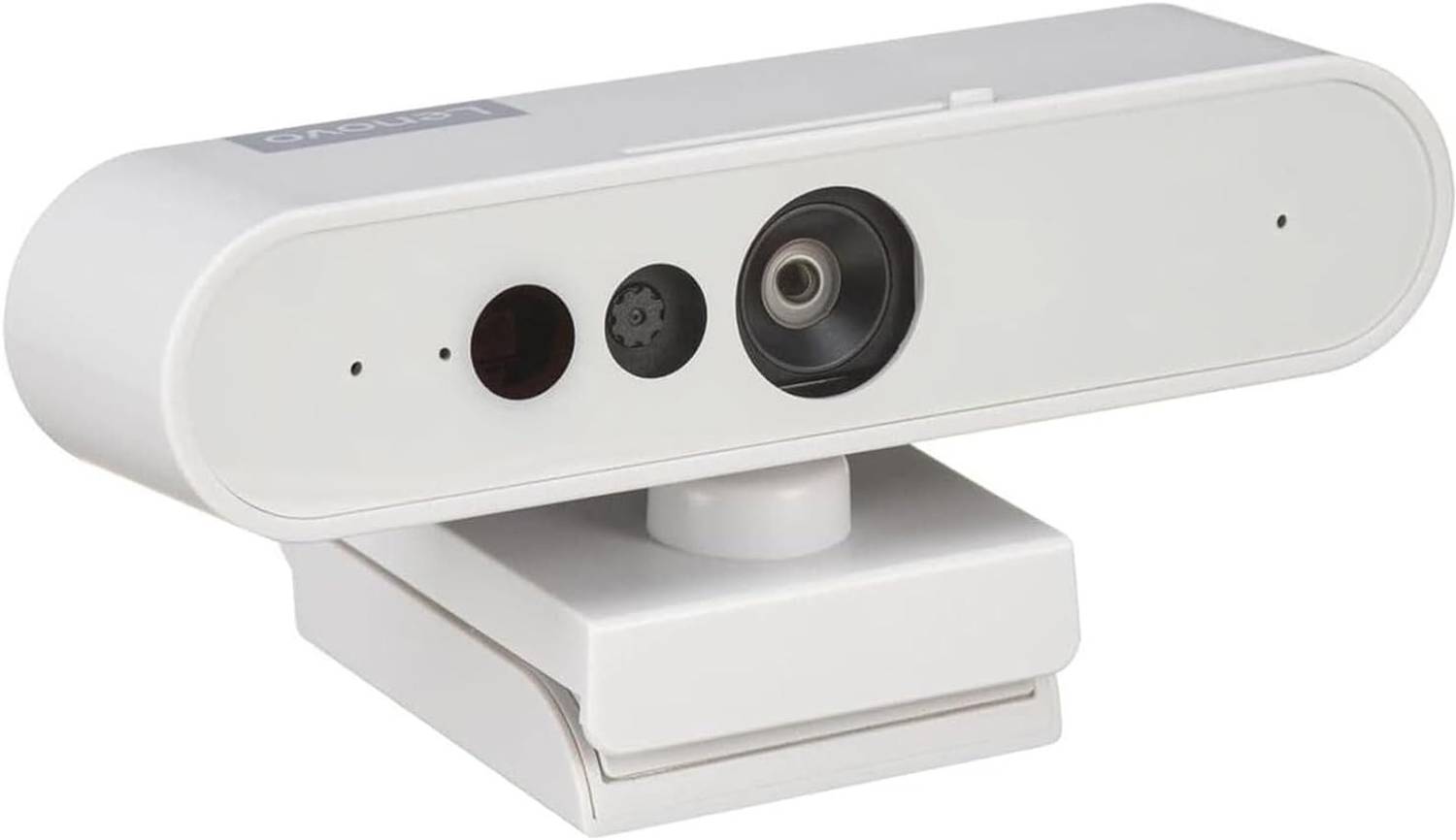Lenovo 510 FHD Webcam Full HD Webcam 1080p, with Microphone, USB Connectivity, with Full Stereo Dual Built-in mics | Facial Recognition Technology | Built-in Windows Hello | RGB Clarity |Ultra-Wide 95� Lens, 4X Digital Zoom | 360� Rotation | Flexible Mount