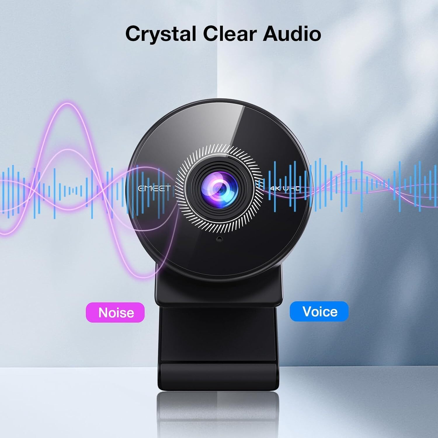 Image of Emeet C950-4K 4K Webcam 2160p, 1080p, with Microphone, USB Connectivity