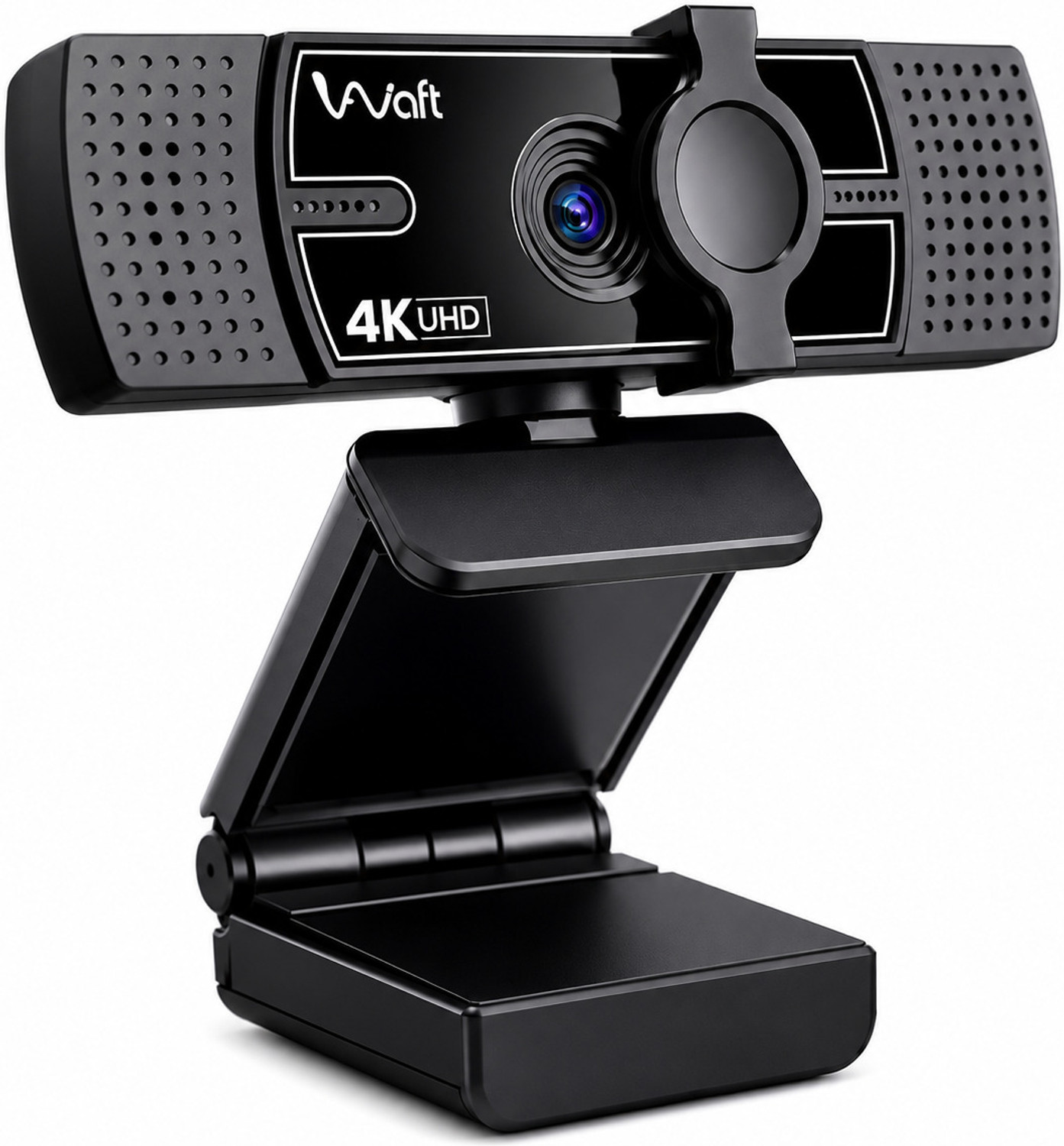 Image of AIWaft 4K Webcam with AI Auto-Focus, EPTZ, Dual Microphones, 2D Noise Reduction 4K Webcam 2160p, with Microphone, Night vision, USB Connectivity