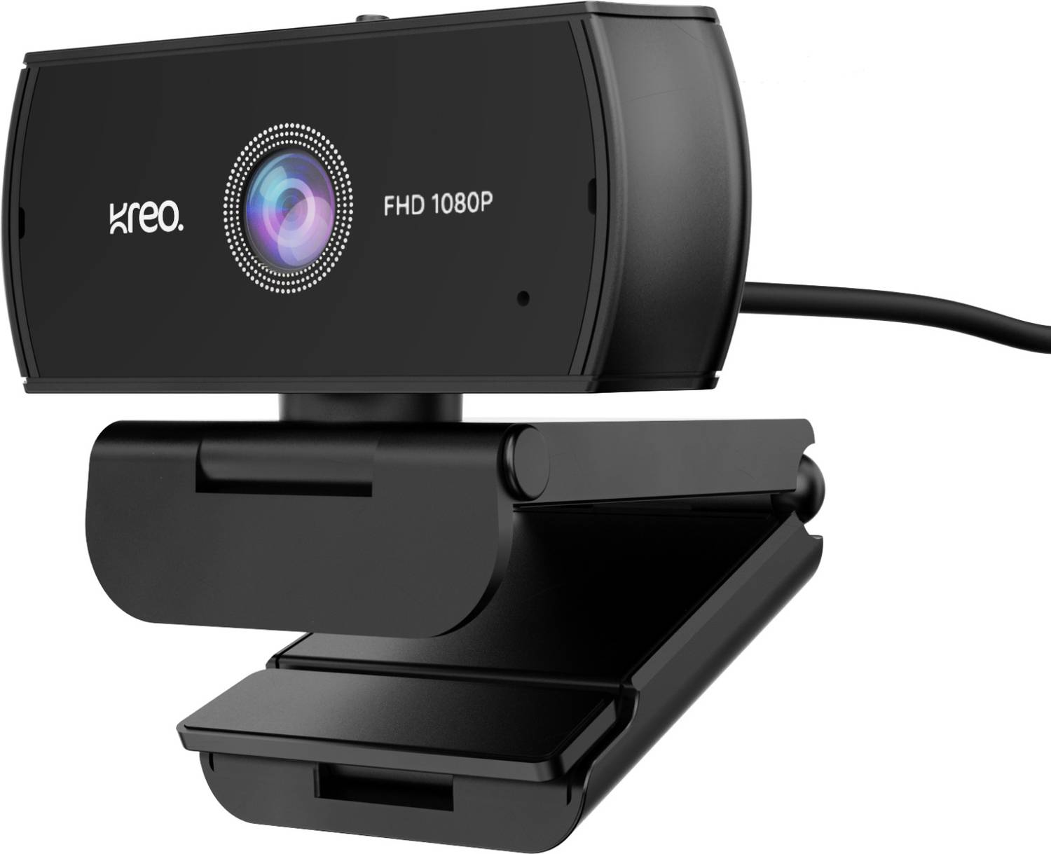 Kreo Owl Lite Full HD Webcam 1080p, with Microphone, USB Connectivity