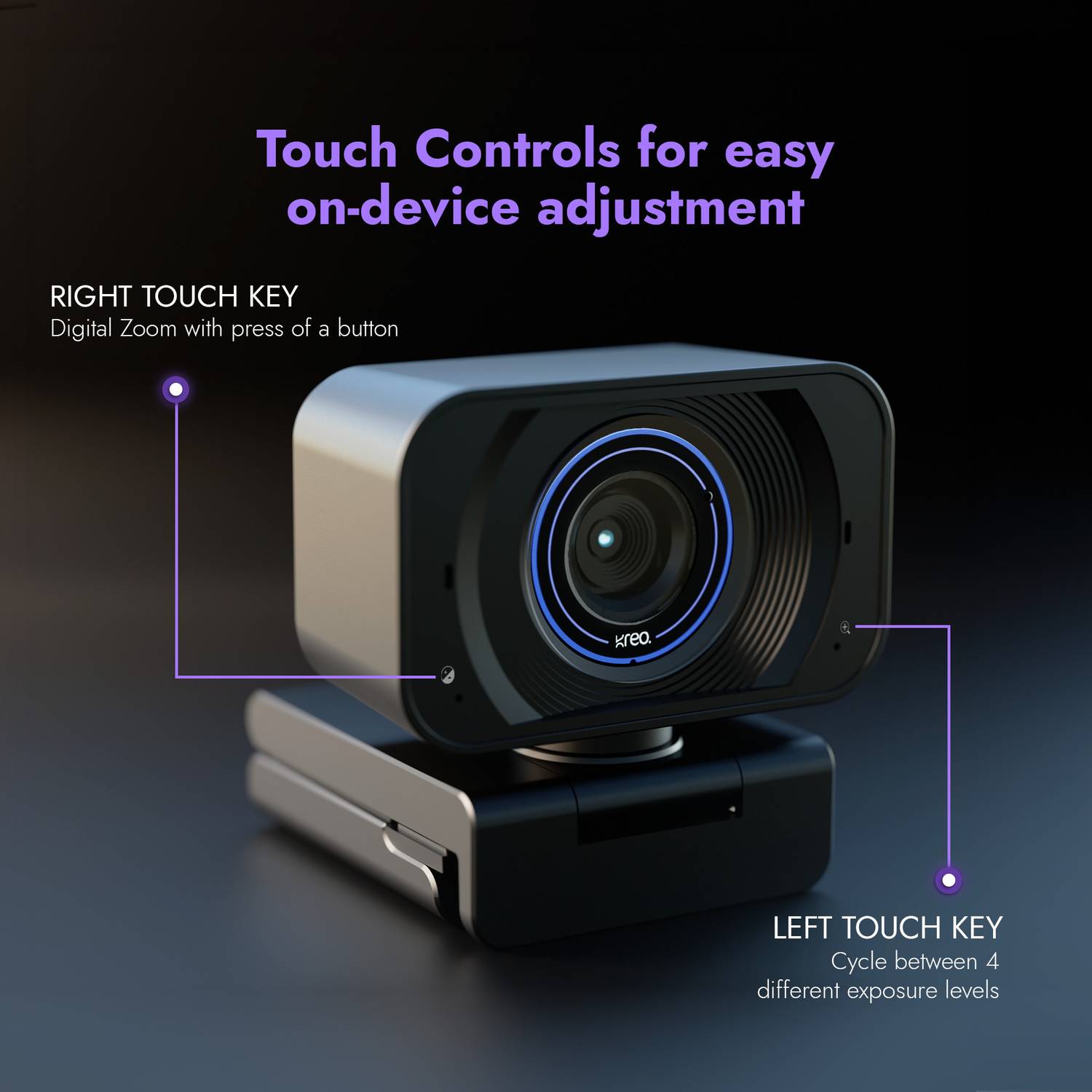 Kreo Owl 4K PRO 4K Webcam 2160p - Image 4