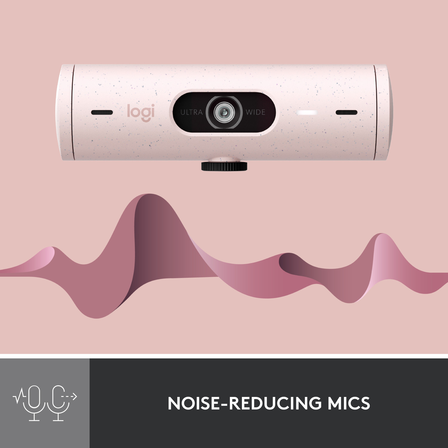 Image of Logitech Brio 500 3 MP HD Webcam with Built-In Microphone USB Connectivity