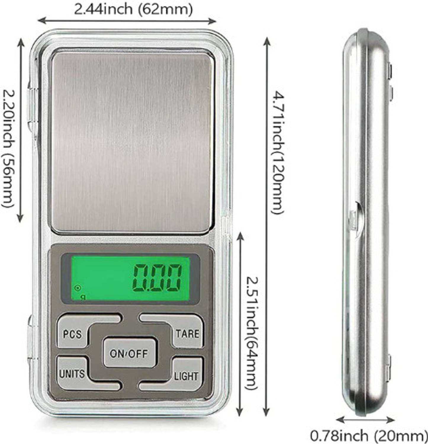AshmakamMart Gold Digital Weighing Scale - Image 5