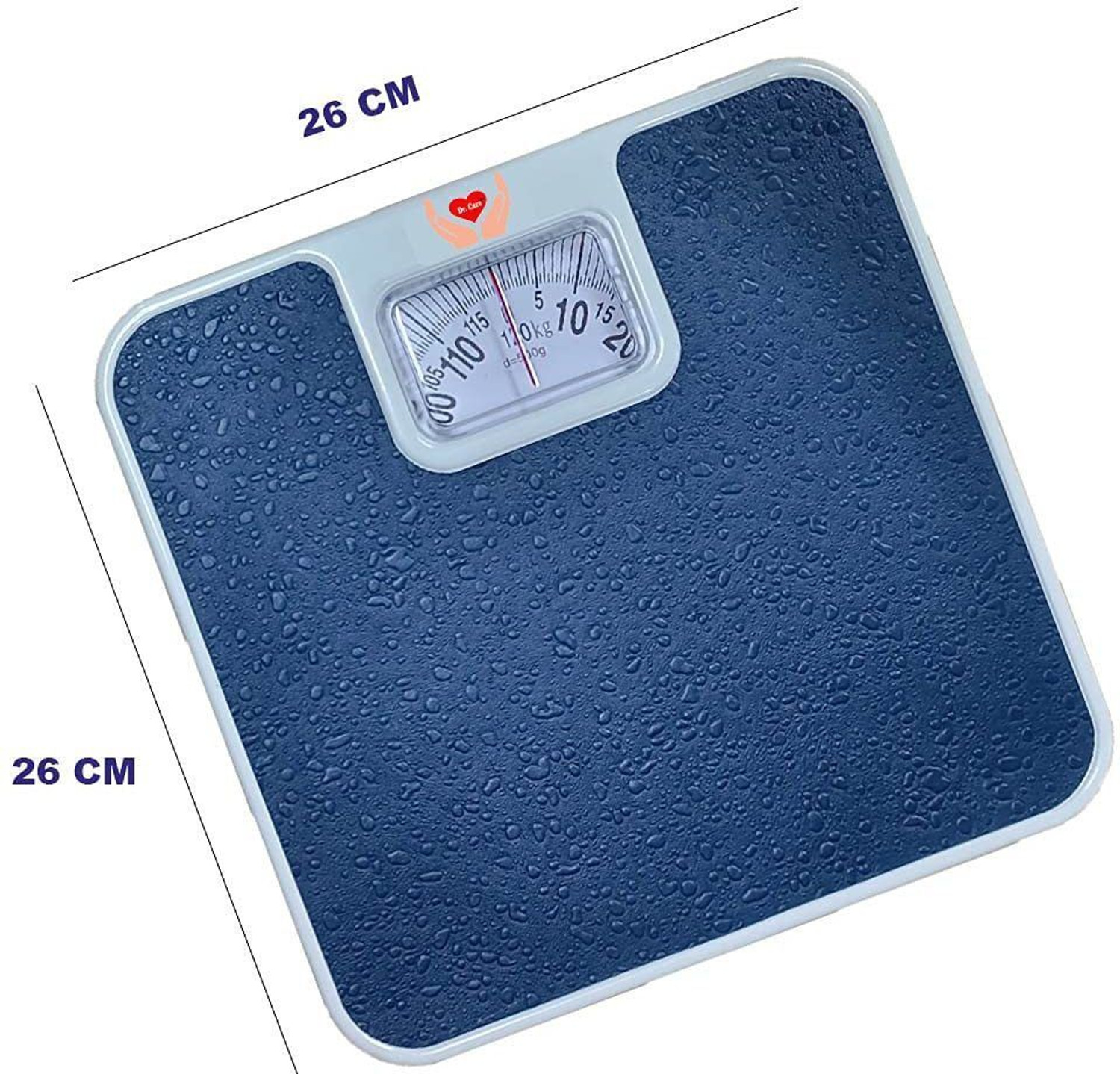 Image of Dr care Weight Machine Mechanical Weighing Scale with Anti-slip Surface Analogue ( 120kg ) Weighing Scale