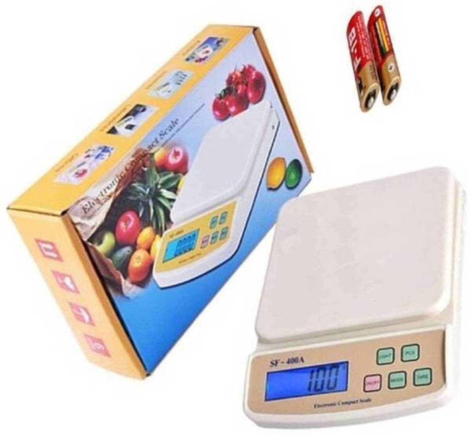 Alwick Multi-Purpose SF 400A Digital Household Use And Backlight Weighing Scale Weighing Scale
