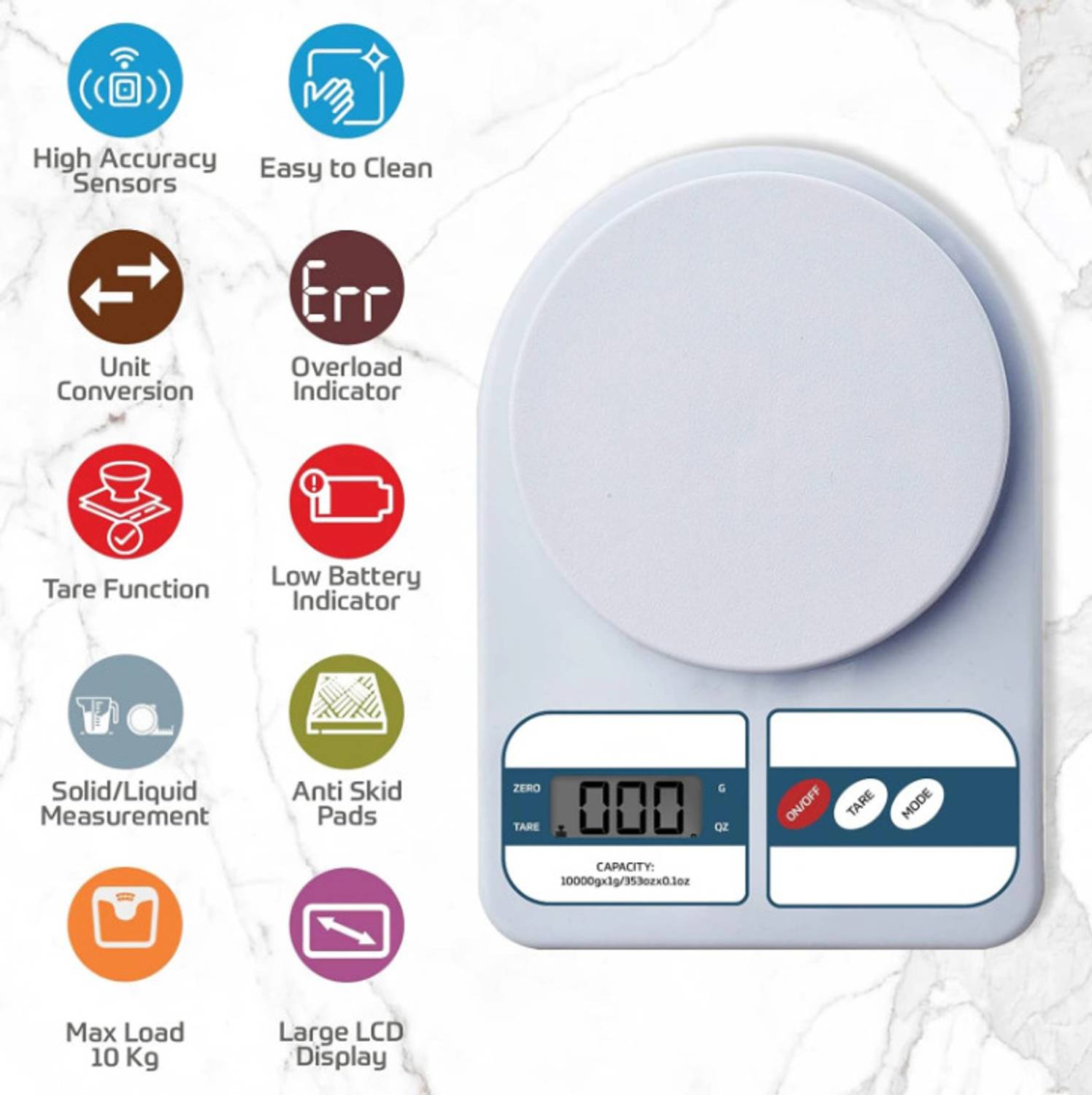 DreamEmpire Electronic Kitchen Scale - Image 2