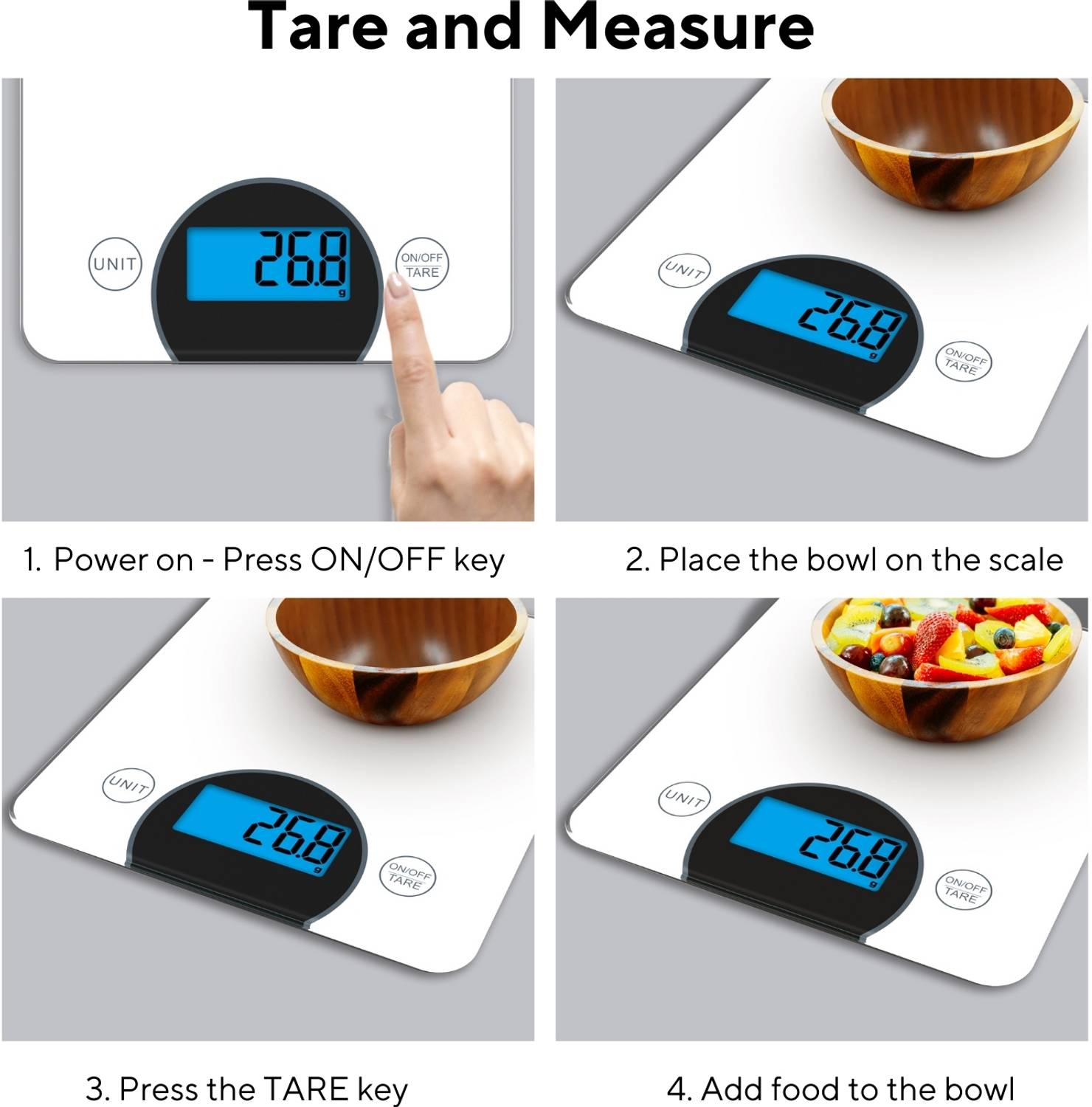 Lifetrons 10KG Digital Kitchen Scale - Image 4
