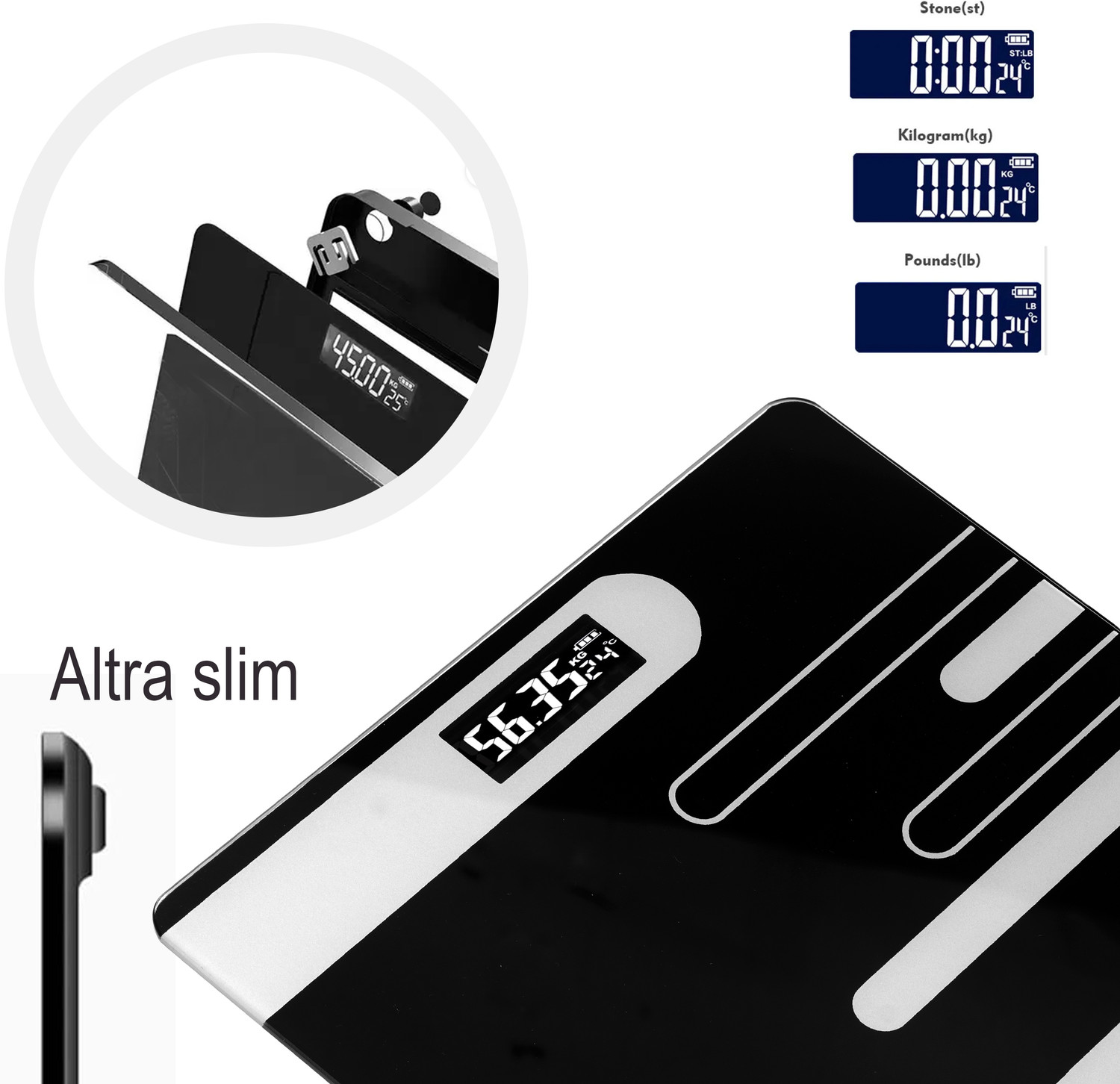 Image of CT-BDS Smart Body Analyzer Pro | 18 Metrics Bluetooth Digital Weighing Scale Weighing Scale