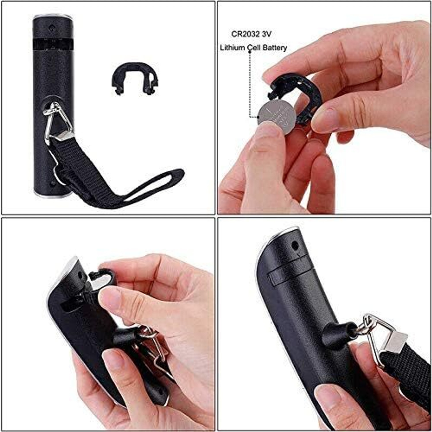 Image of Shopping & Mart Luggage Scale, Portable Digital Hanging Baggage Suitcase Scale for Battery Inclu Weighing Scale