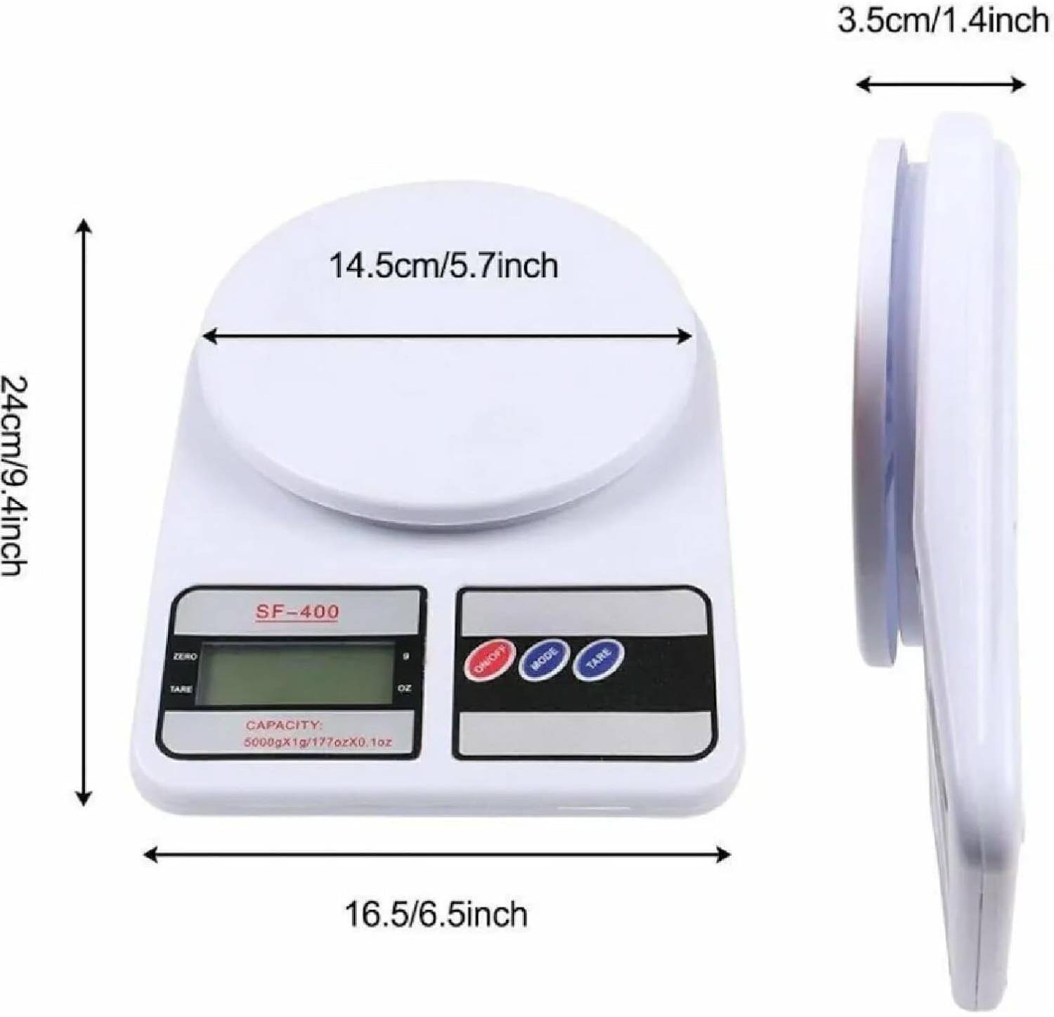 FAB IND Digital 1Gm-10 Kg Weight Scale - Image 5
