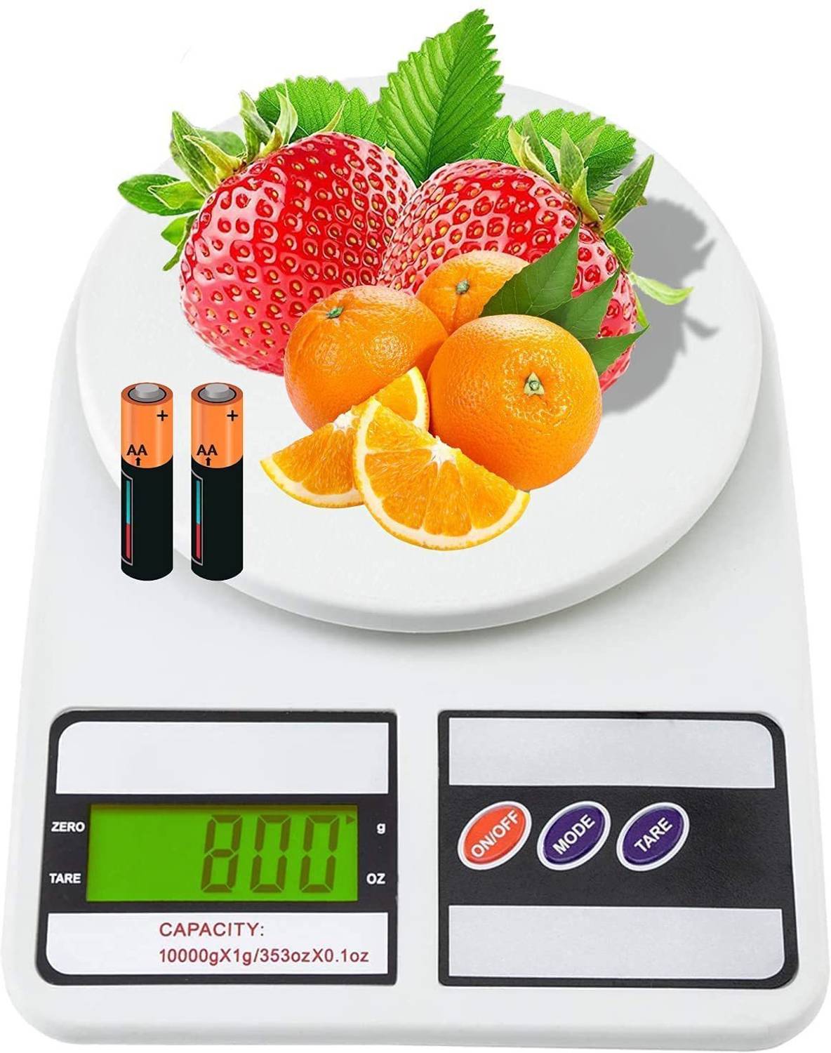 ACU-CHECK Kitchen Weighing Scale food weighing scale 10kg/1g Portable Digital Weigh Scale Weighing Scale