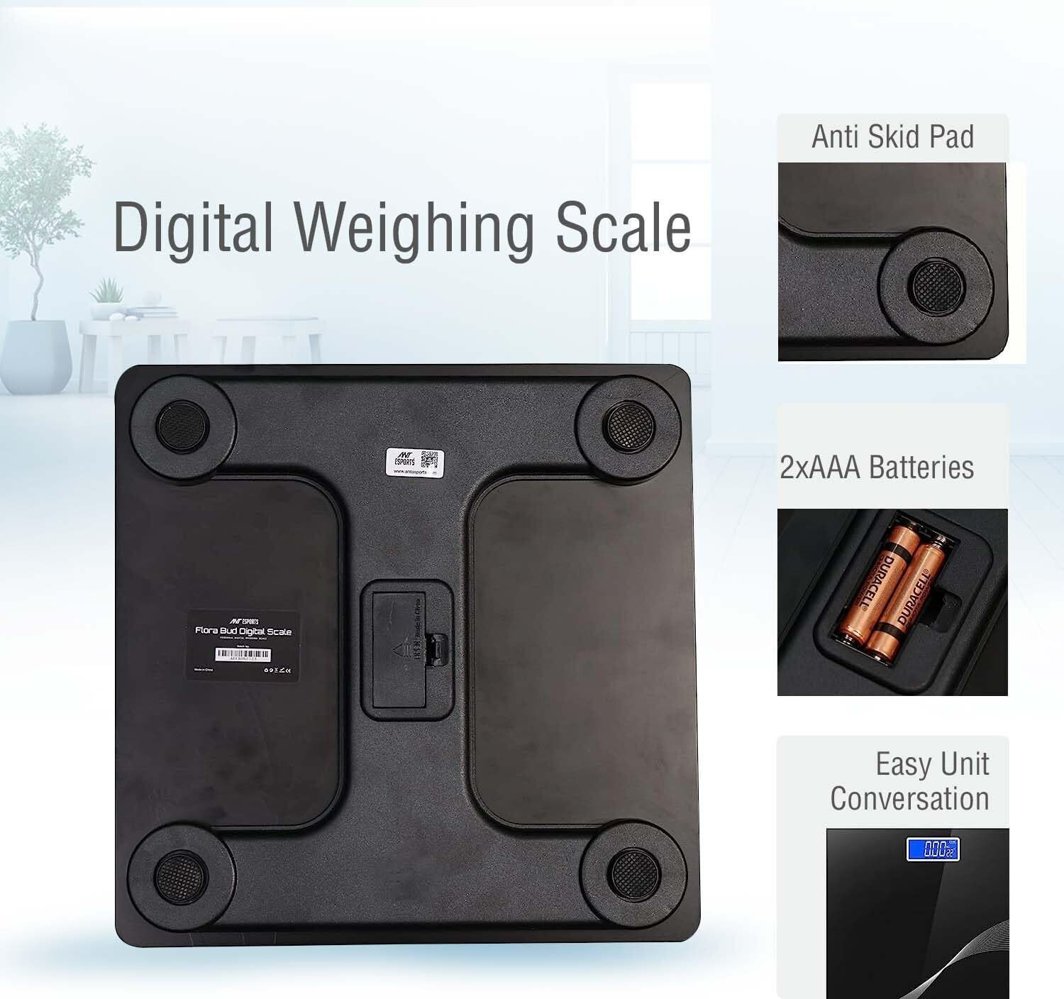 Image of Mivora Weight Machine for Human Weight Digital Weighing Scale Weighing Scale