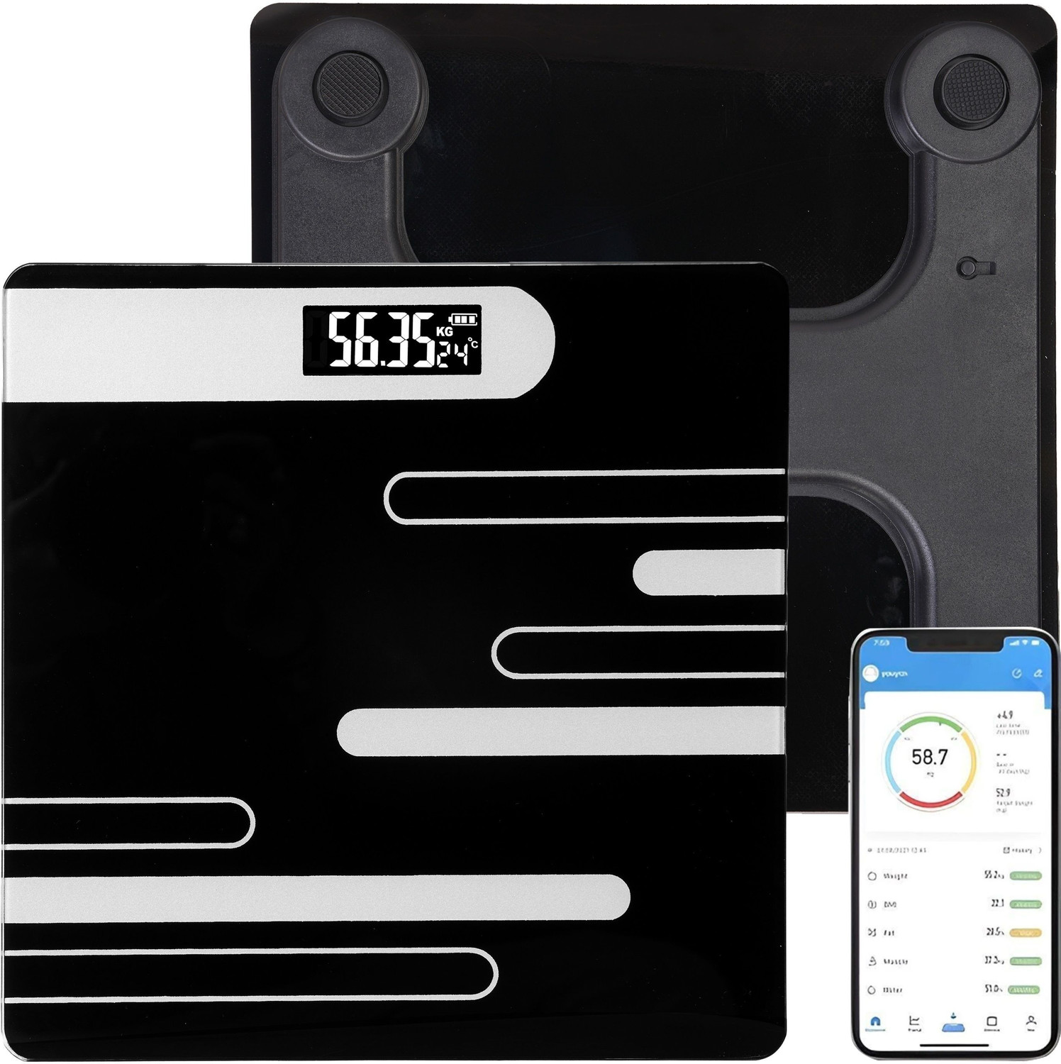 Image of CT-BDS Smart Body Analyzer Pro | 18 Metrics Bluetooth Digital Weighing Scale Weighing Scale