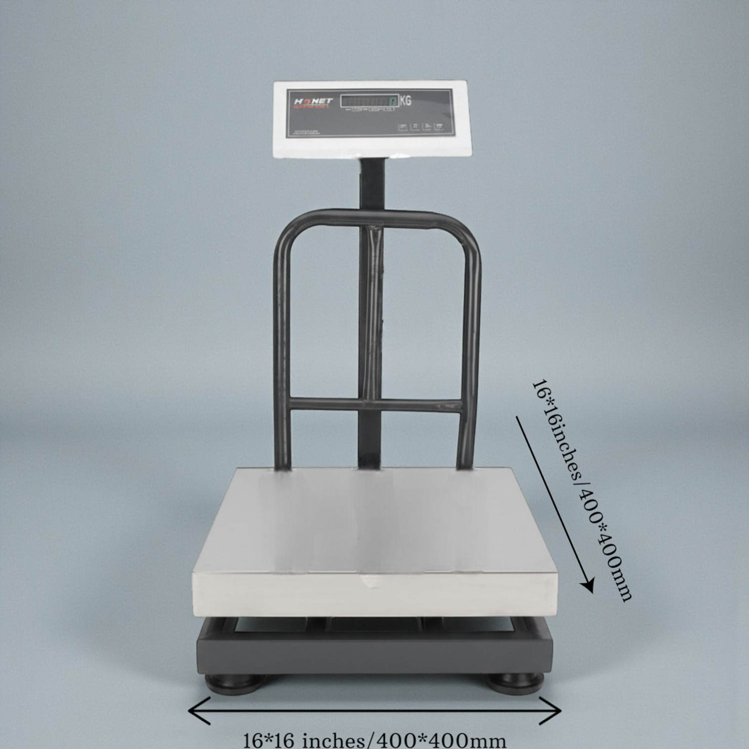 Image of ARYA 120kg 16*16 inches High Precision; Heavy Duty ; 2 Days Battery Backup Weighing Scale