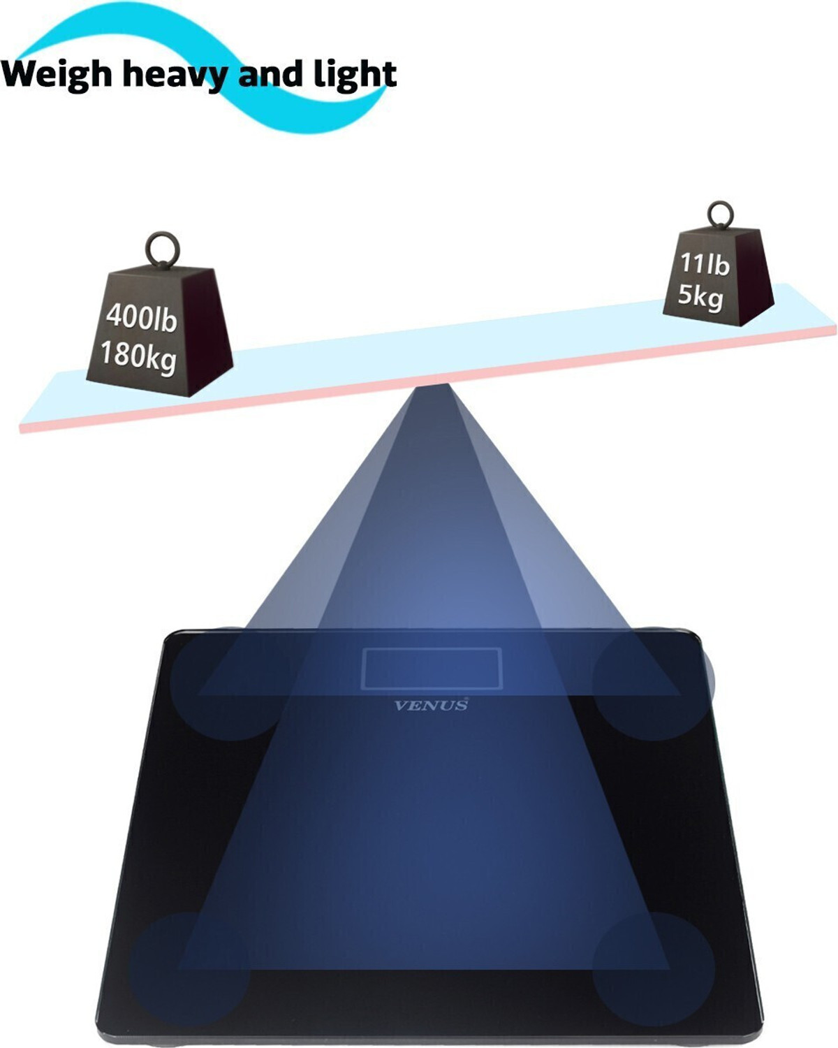 Image of Venus Digital Electronic Personal Weight Machine for Body Weighing Scale