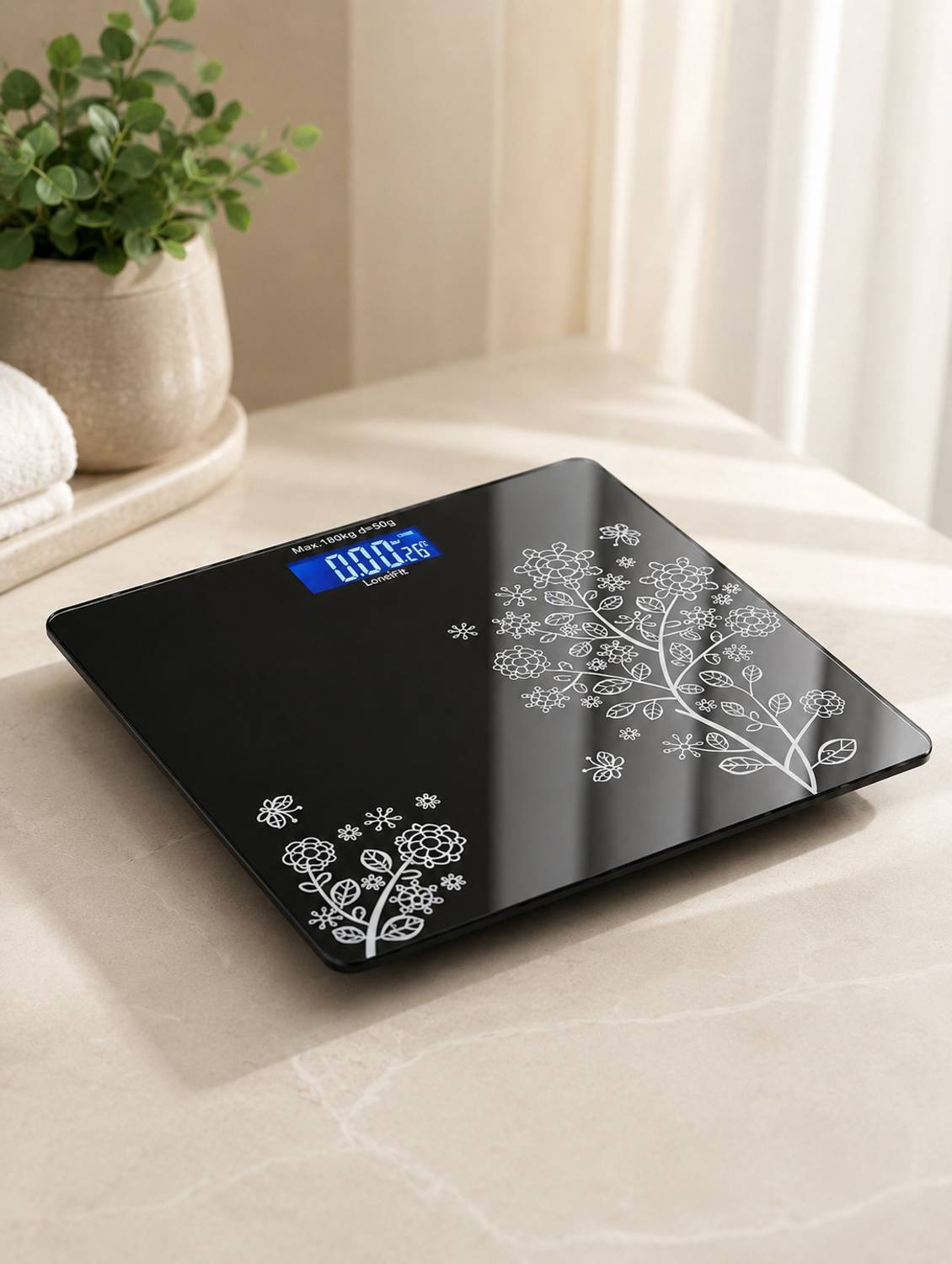 ZAPZY Electronic Digital Weight Check machine For Human Body 200kg Capacity Weighing Scale