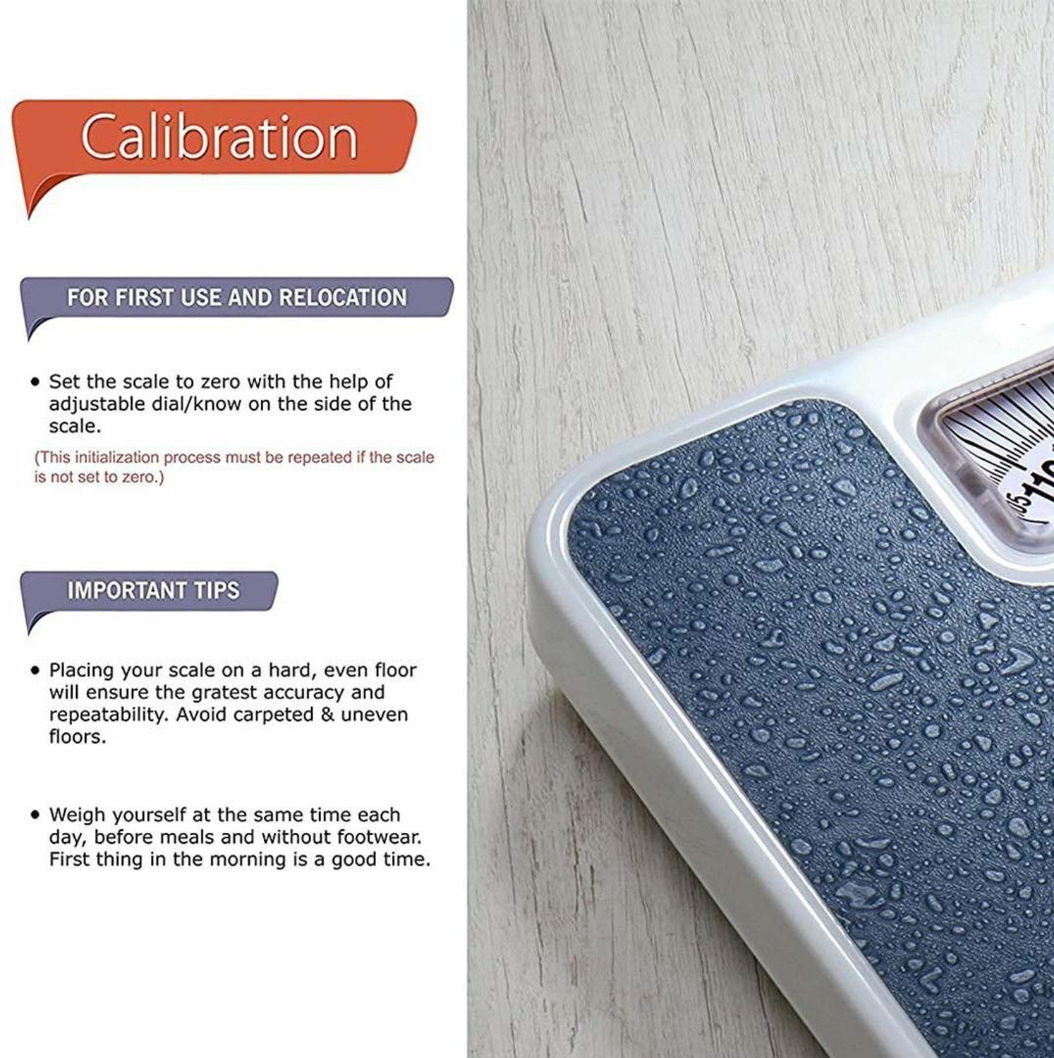 Image of Dr care Weight Machine Mechanical Weighing Scale with Anti-slip Surface Analogue ( 120kg ) Weighing Scale