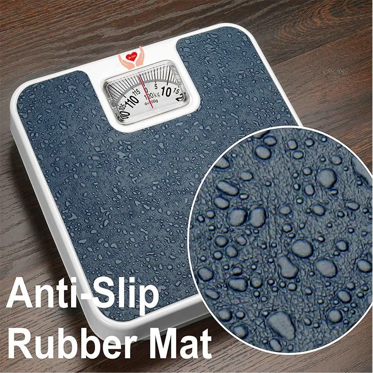 Image of Dr care Weight Machine Mechanical Weighing Scale with Anti-slip Surface Analogue ( 120kg ) Weighing Scale