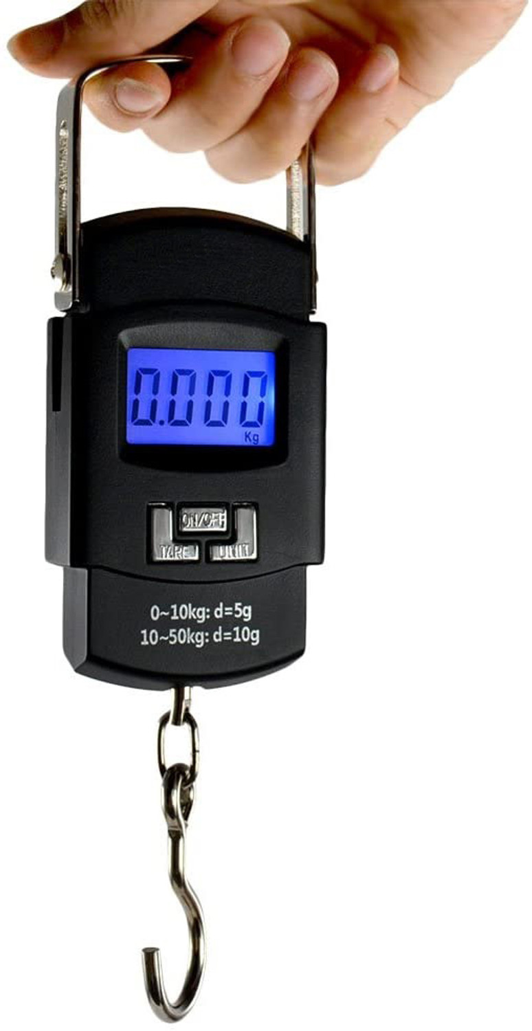 Image of Glancing Portable Hanging Luggage Weighing Scale- Portable Hanging Luggage Weight Machine Digital for Weighing Household Items Pocket Weight Machine /47 /KGac Weighing Scale