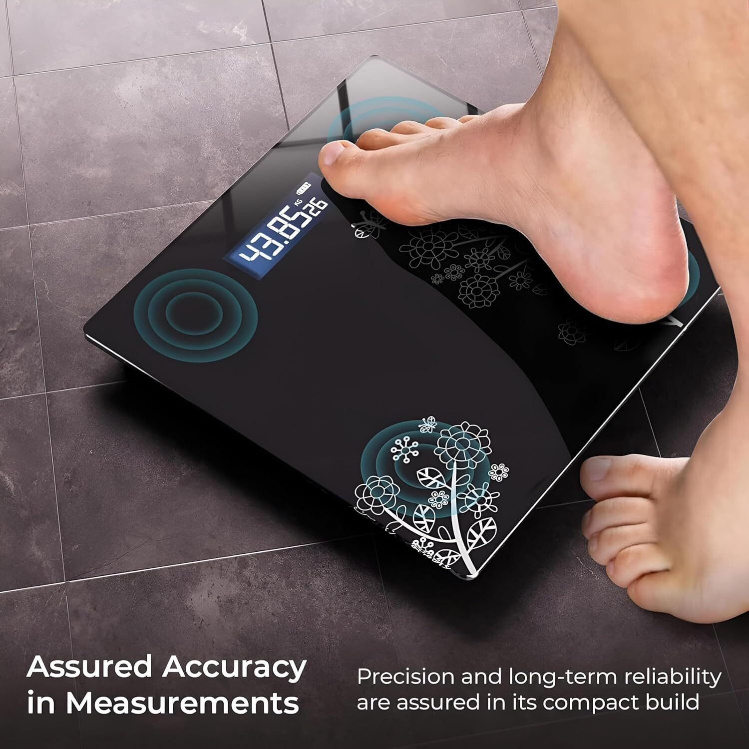 Image of HEALTHTHUMB Digital Electronic Weight Machine For Human Body Weighing Scale Weighing Scale