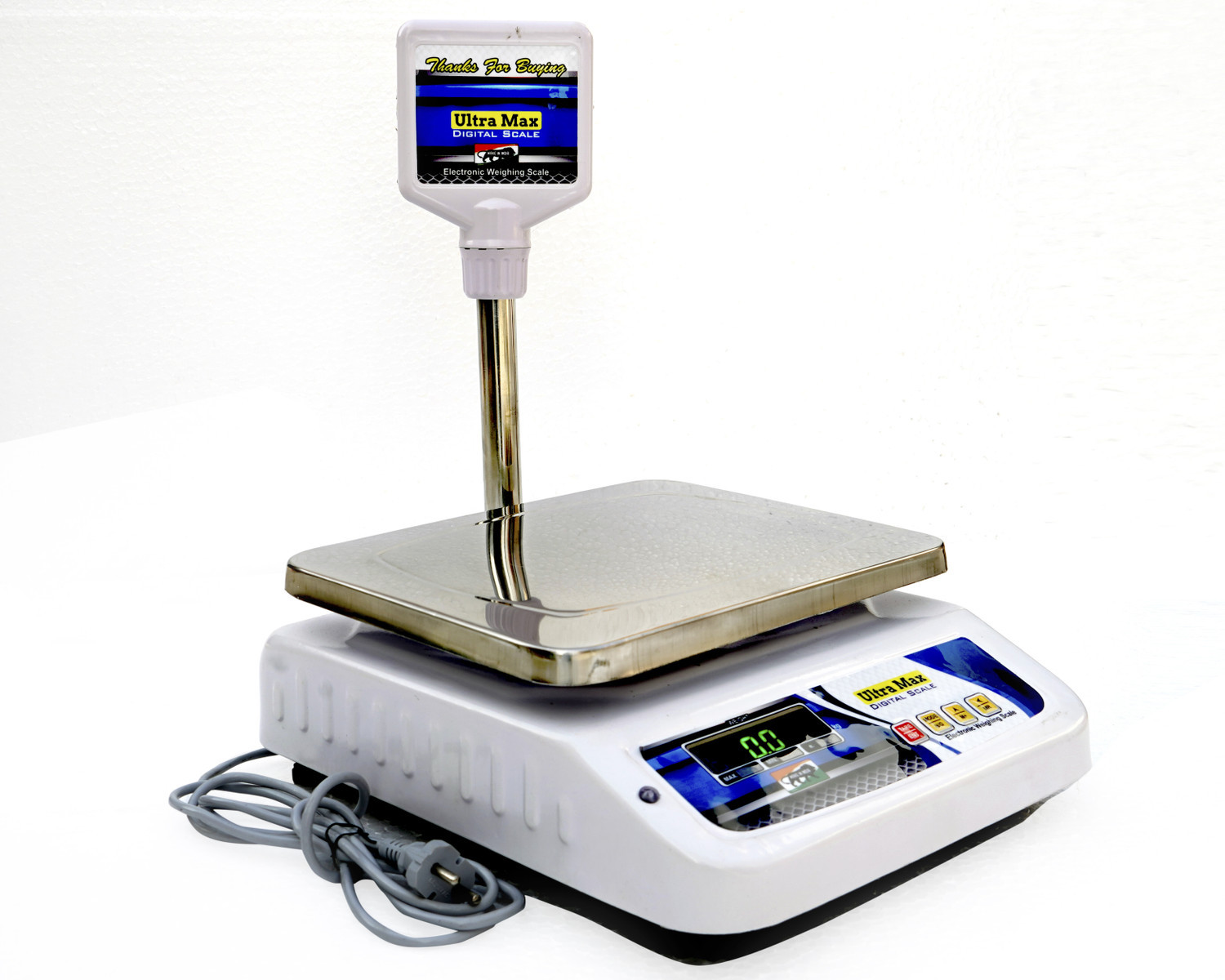 Image of ULTRA MAX 30 KG MS Body Weighing Scale Digital Weighing Scale Electronic Weight Machine Weighing Scale