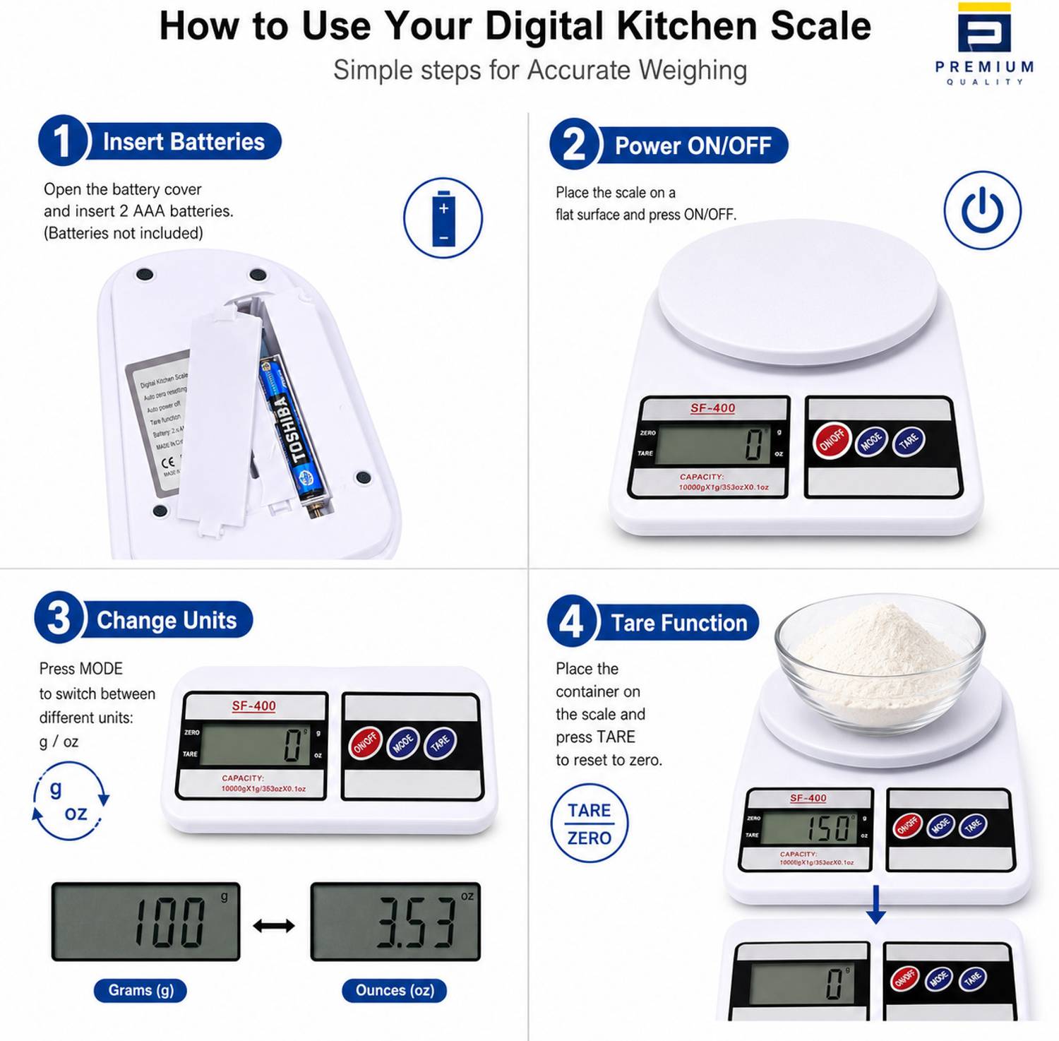 Mahadi 10kg Weighing Scale - Image 4