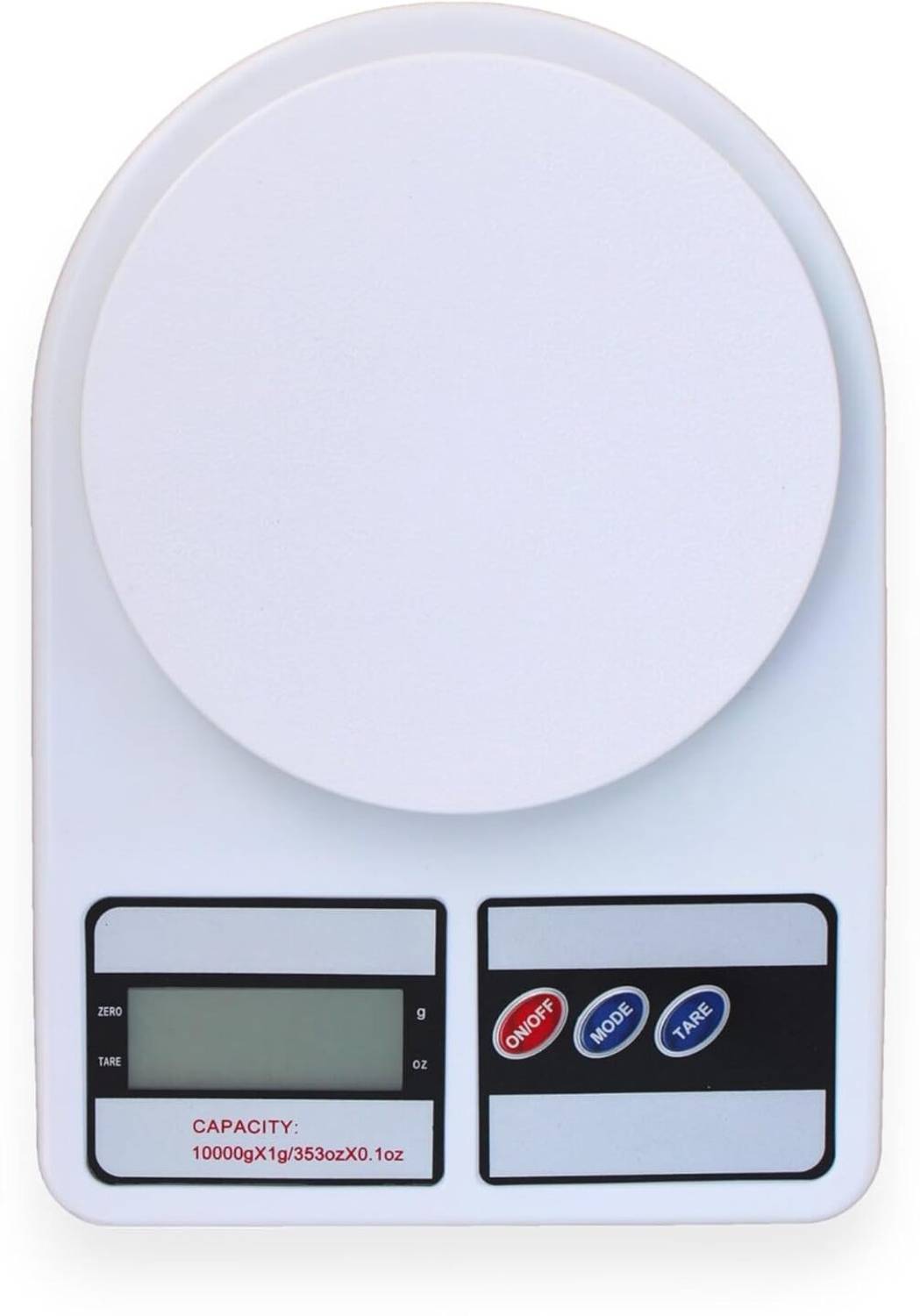 urbanwashcare Digital Kitchen Scale, 10kg LCD