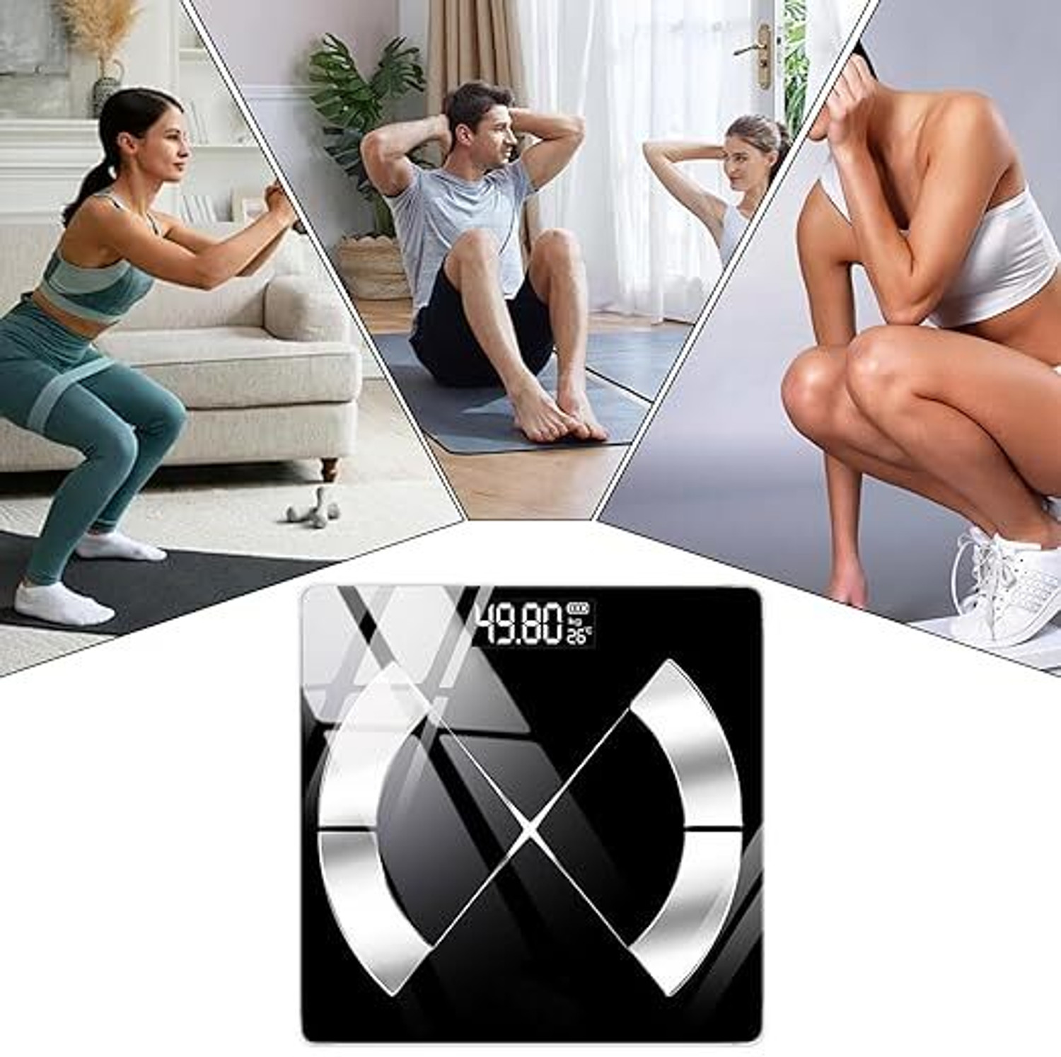 Image of NITMGify Heavy Duty Digital Weight Scale Machine with Tare Function & Auto Zero Tracking Weighing Scale