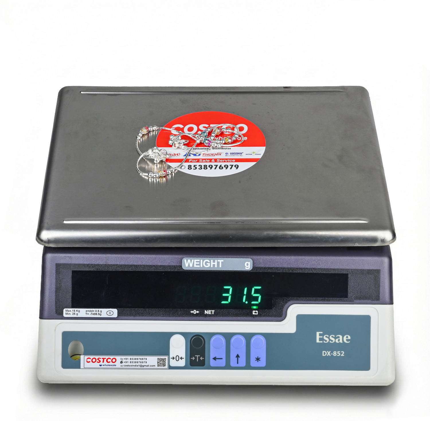 Image of Essae Costco : DX 852 6 kg( For Silver Weighment) Cap : 6 Kg Accu : 0.1 gm Weighing Scale