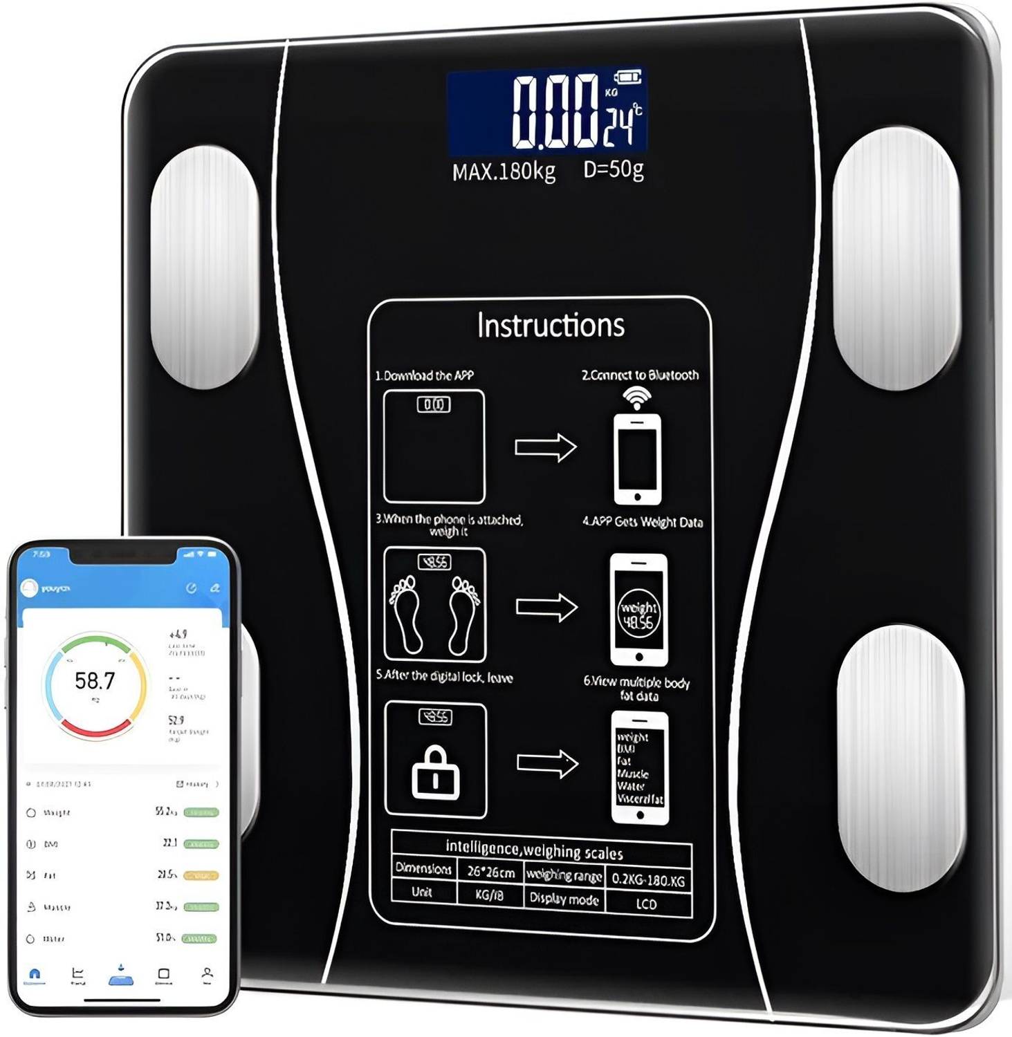 CT-BDS Smart Connected BMI Scale - Image 1