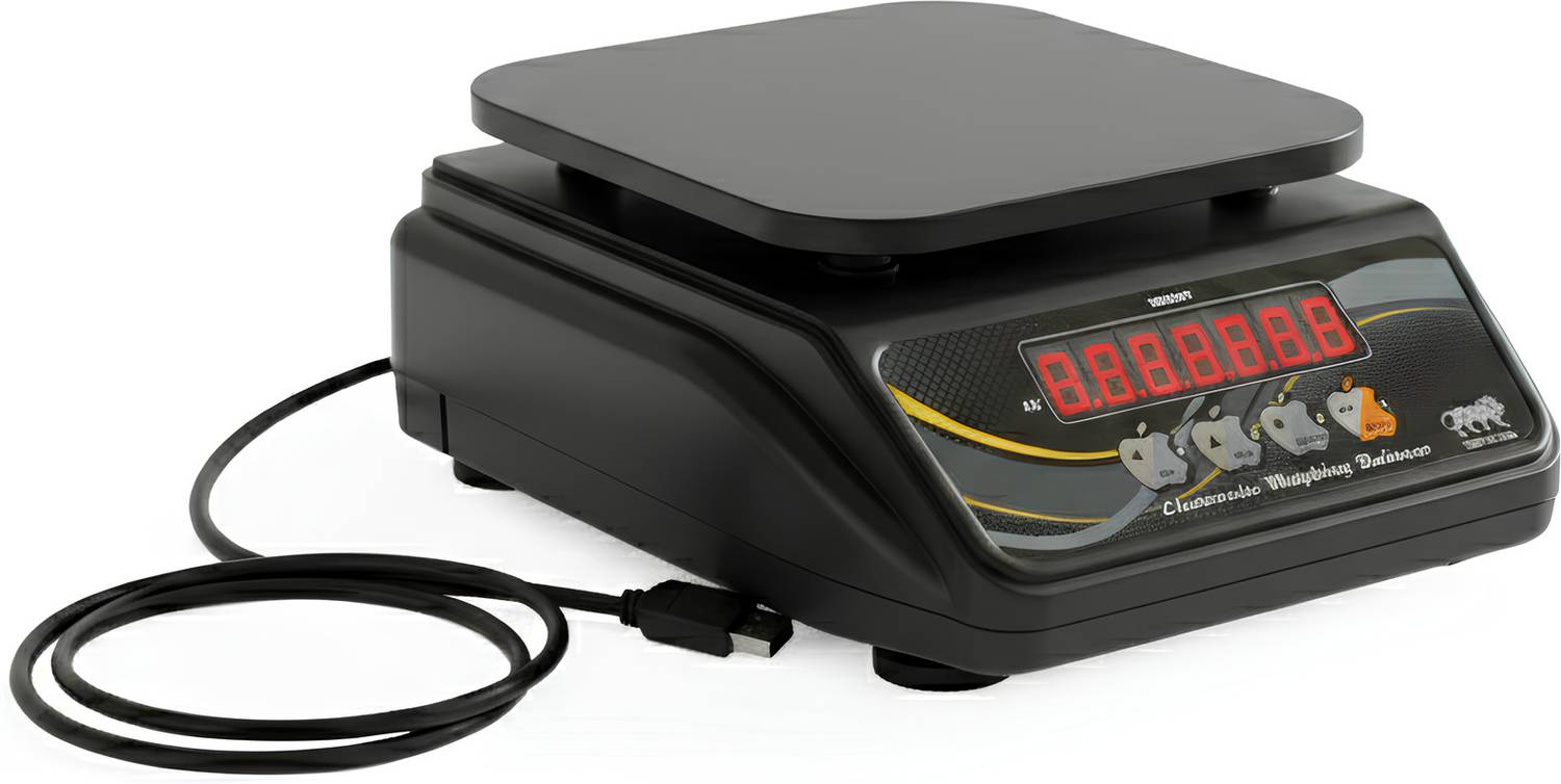 VBR's Group 10Kg Chargeable Digital Weight Machine Taraju/Kata for Home & Kitchen Weighing Scale — Smart Kitchen Gadgets