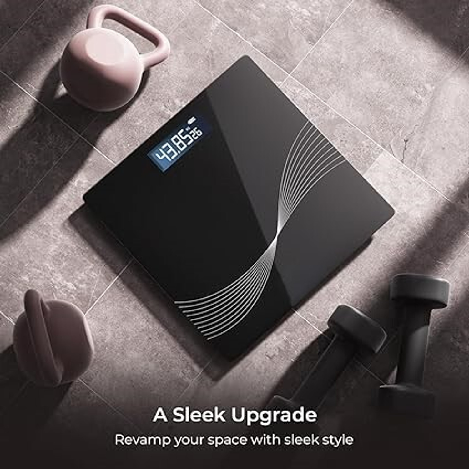 Image of RiDiGo Digital Weight Machine for Body Weight,LCD Display weight scale 180 Kg capacity Weighing Scale