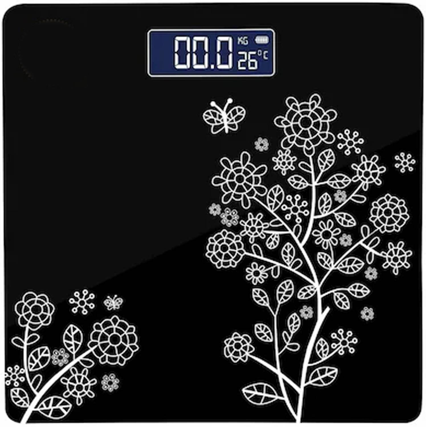 BathroomScale Glass Top Digital High Precision Digital Body Fat Scale Weighing Scale