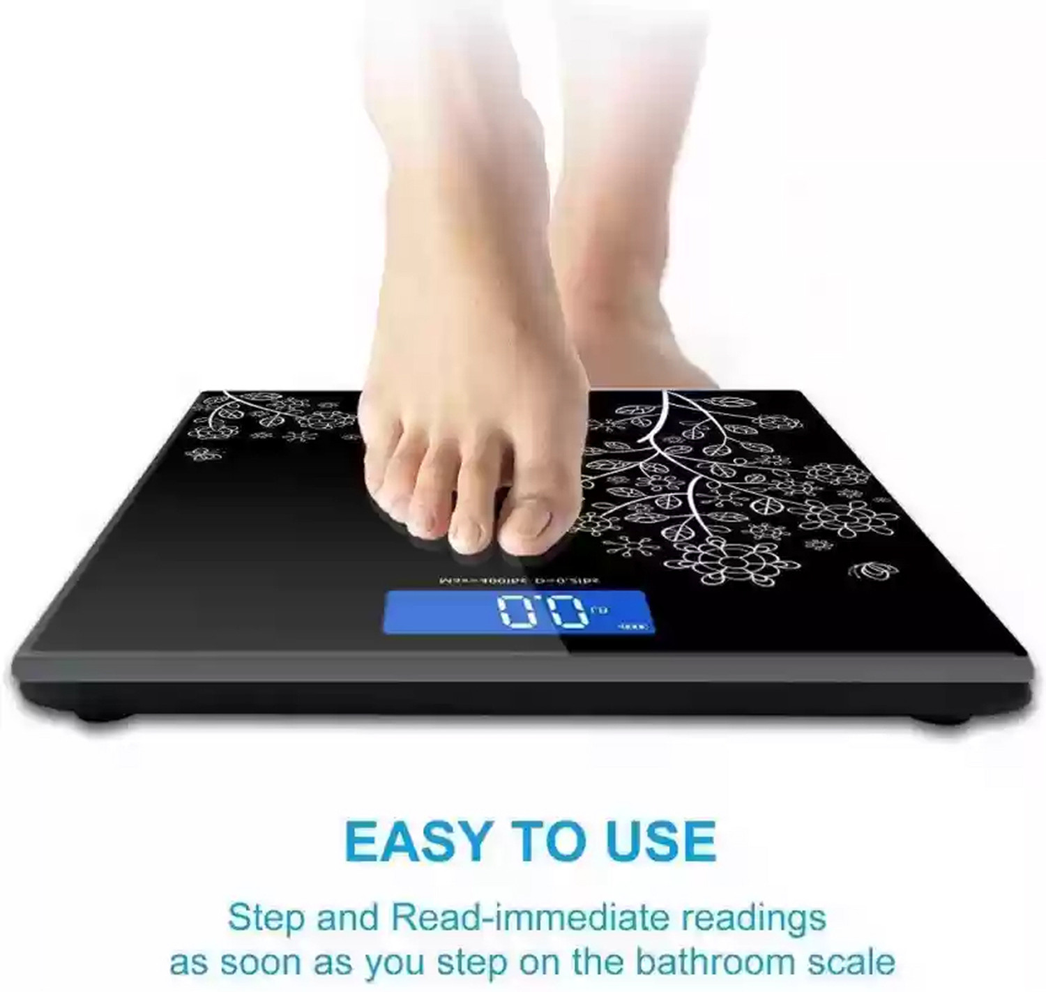 Image of Alphaa Heavy Duty Electronic Thick Tempered Glass LCD Display Weighing Scale