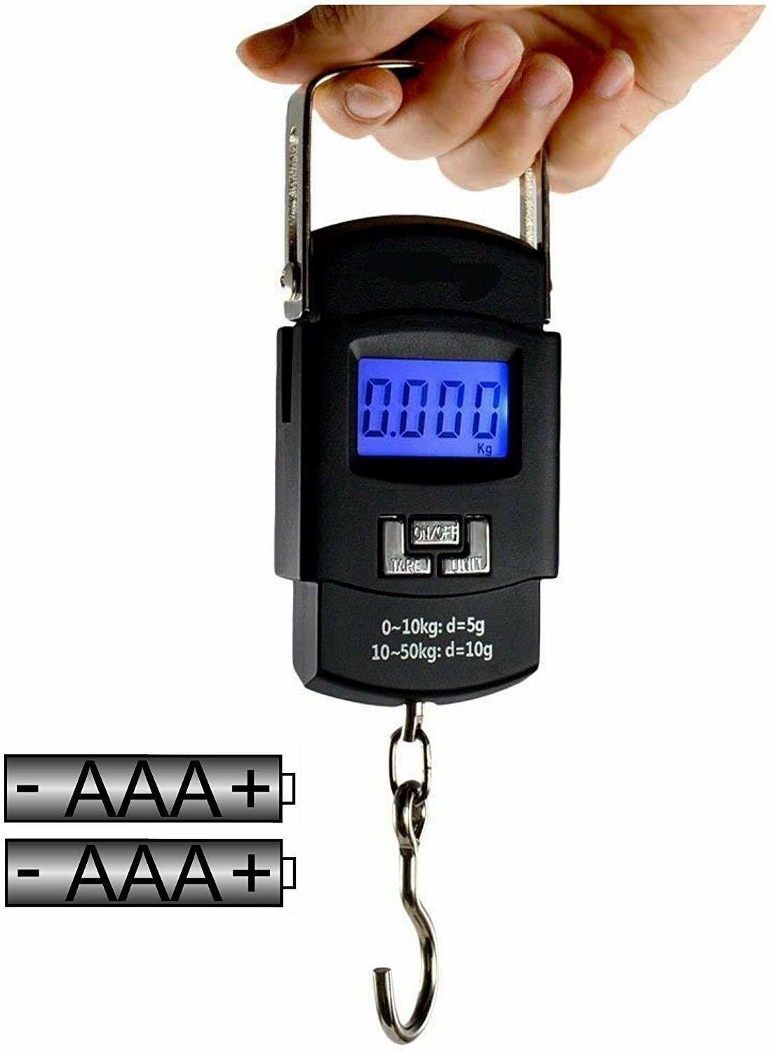 Image of Psb 10g-50Kg Digital Hanging Luggage Fishing Portable Weight Scale, Taraju Kata. BMI Weighing Scale