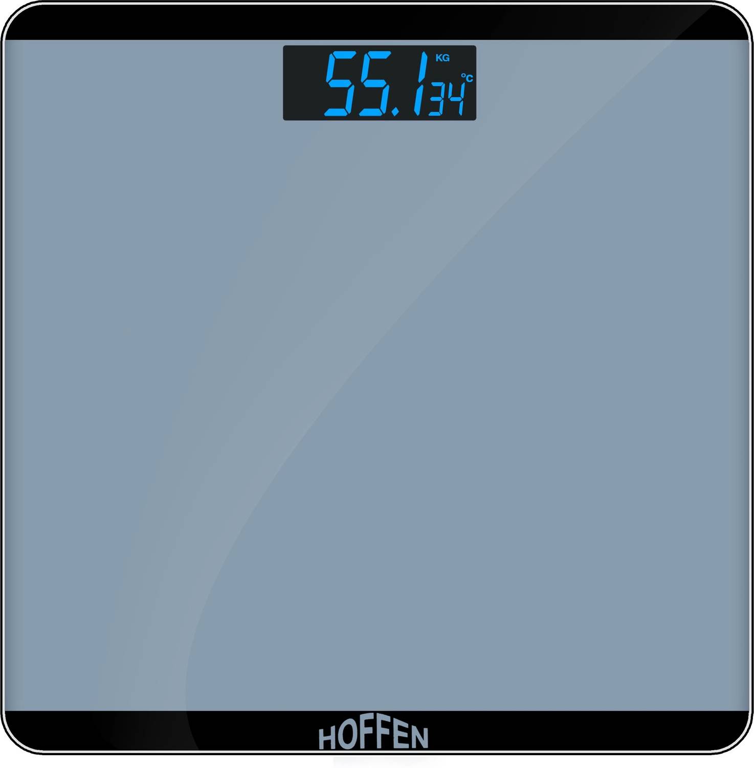 HOFFEN Lite- Digital Electronic Personal Health Weight Machine for Body Weighing Scale