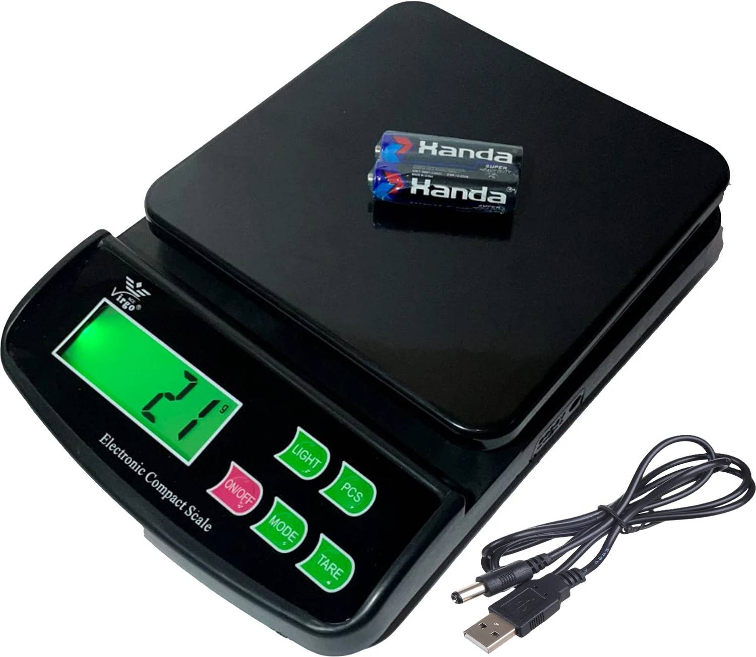 Thermocare Kitchen Scale, Compact and Precise Weighing Scale for Cooking and Baking Weighing Scale — Smart Kitchen Gadgets