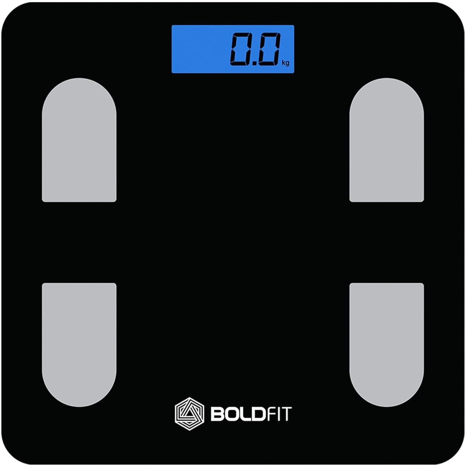 Image of JSJ By Boldfit Digital Weight Machine for Home - 180kg Capacity with LCD Display Weighing Scale