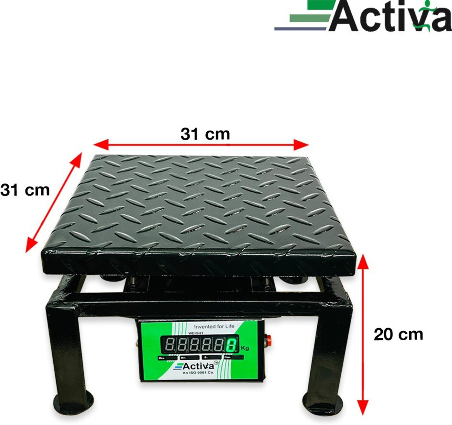 Image of ACTIVA 100kg weighing scale,Double display weight machine for shop,MS 10g accuracy Weighing Scale