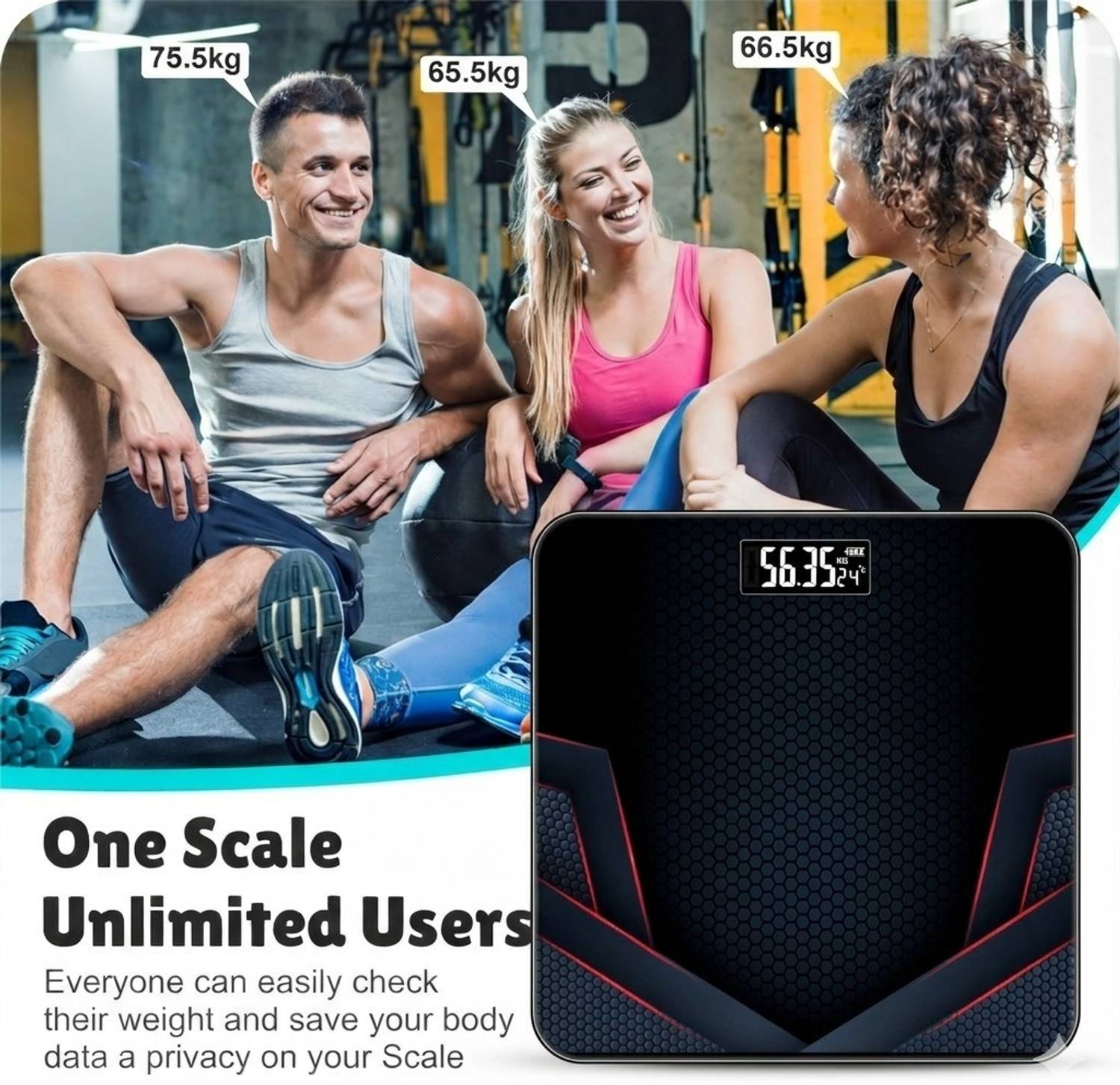 NITMGify 180kg Digital Body Weighing Scale - Image 4