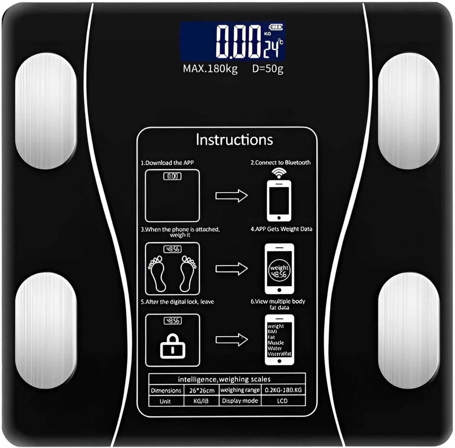 CT-BDS Smart Bluetooth Weight Machine 18 - Image 1