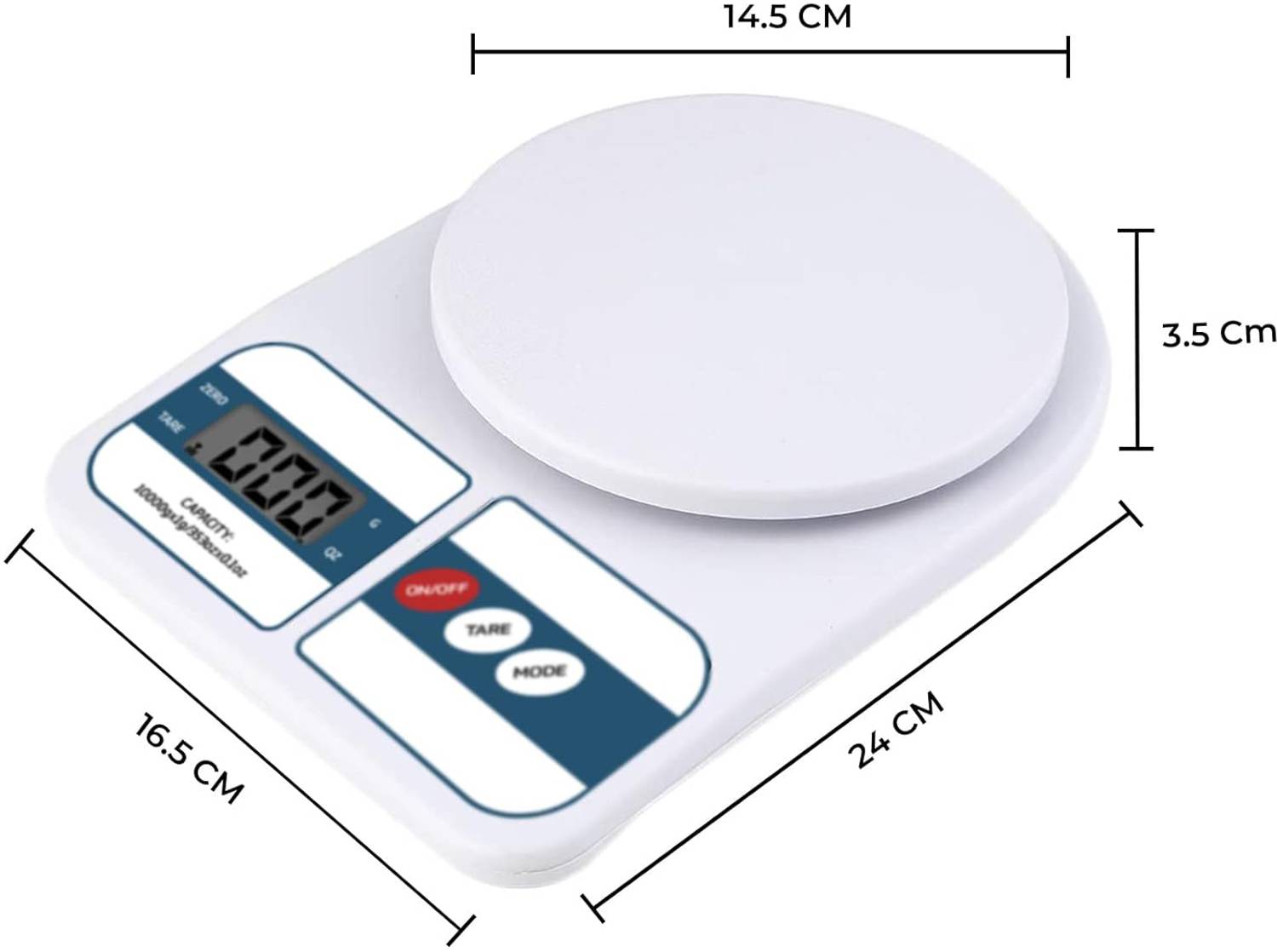 Misuhrobir 10Kg Electronic Kitchen Scale - Image 2