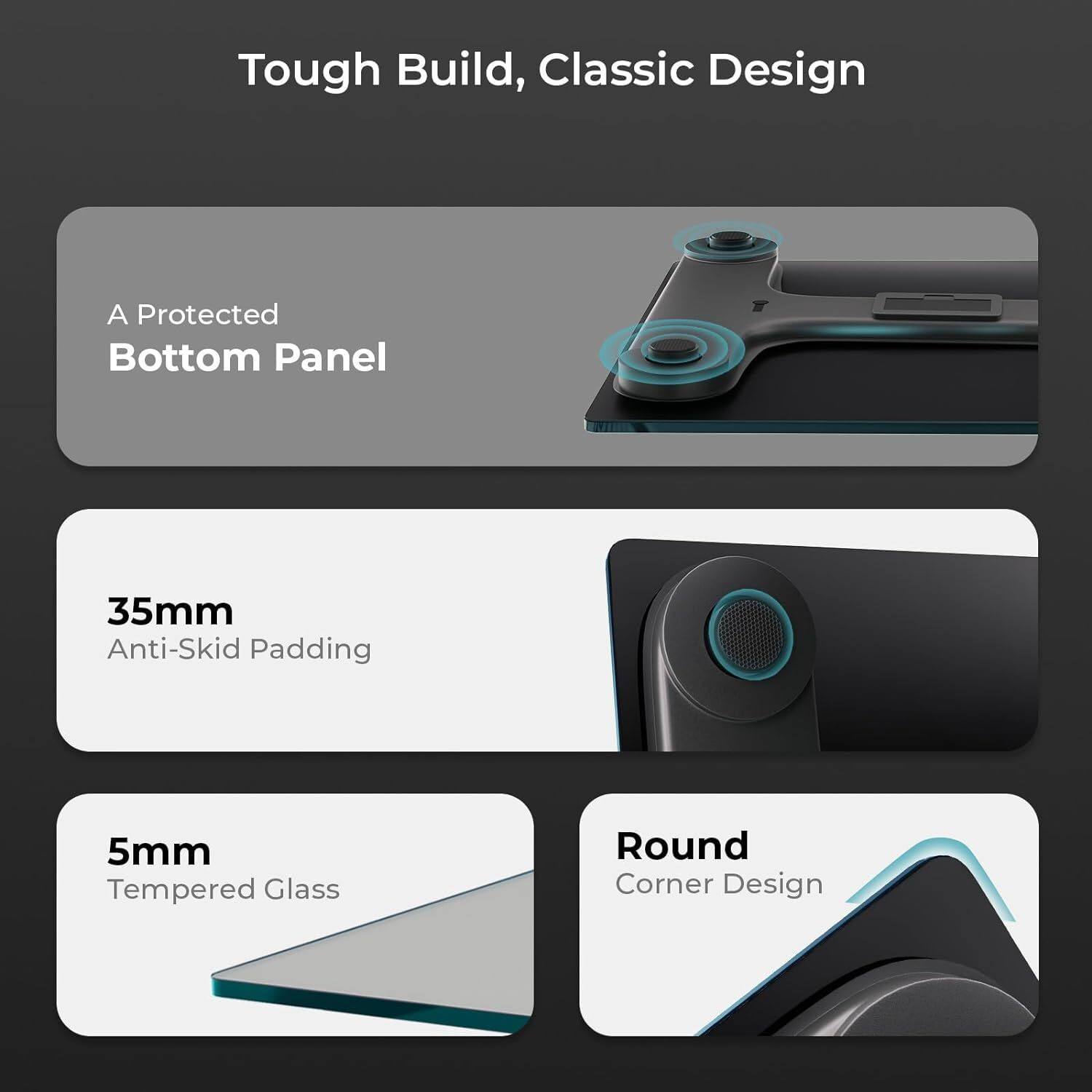 Image of HEALTHTHUMB Digital Electronic Weight Machine For Human Body Weighing Scale Weighing Scale