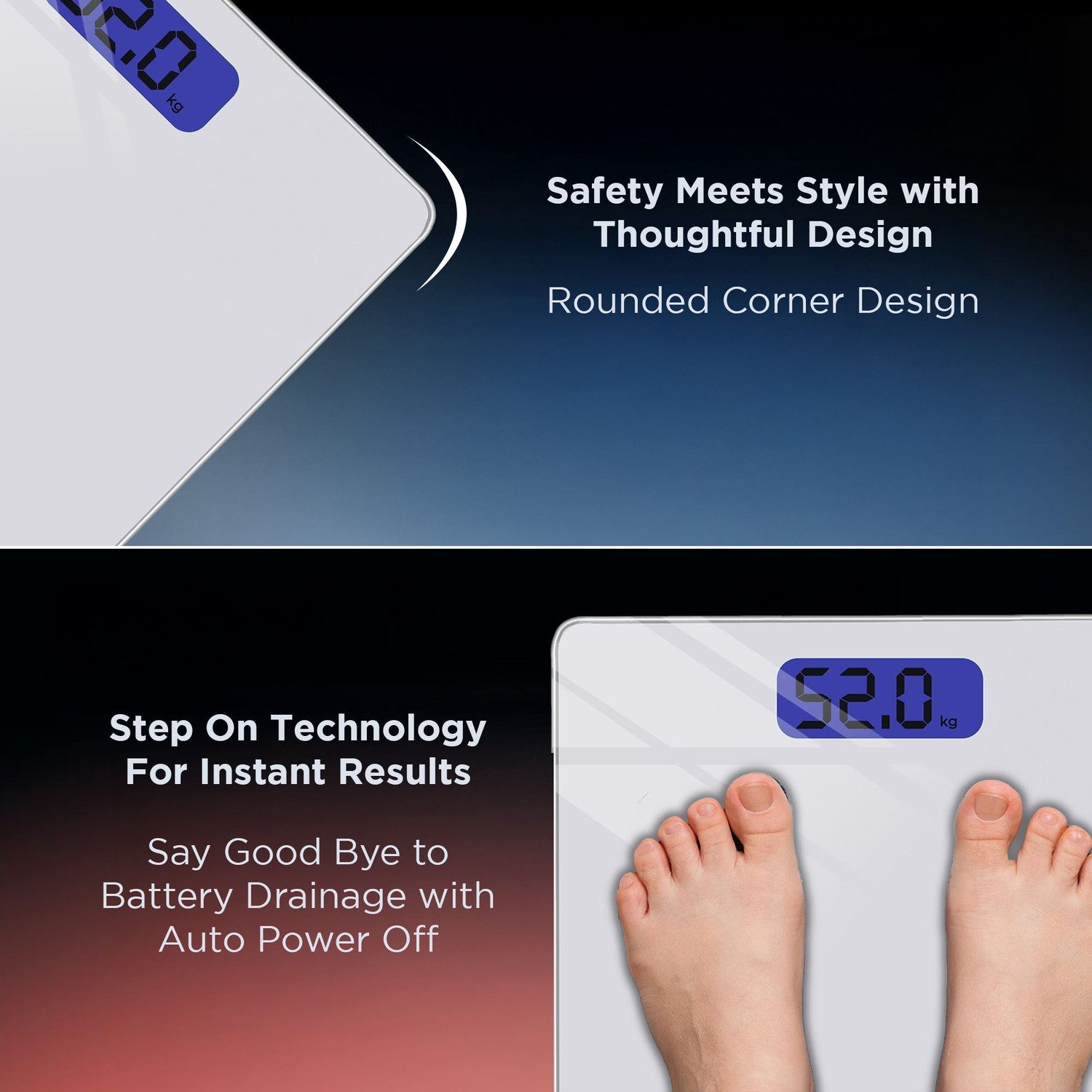 Image of Dr Trust (USA) Model 514 Elegance Personal Digital Electronic Body Weight Machine For Human Body 180Kg Capacity Weighing Scale