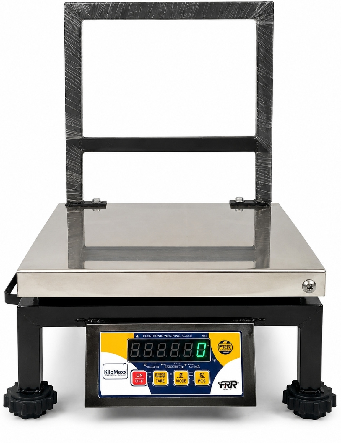 Image of KiloMaxx KM-54 100Kg Heavy-Duty Industrial Scale w / Dual LED Display For Shop & Warehouse Weighing Scale (Multicolor)